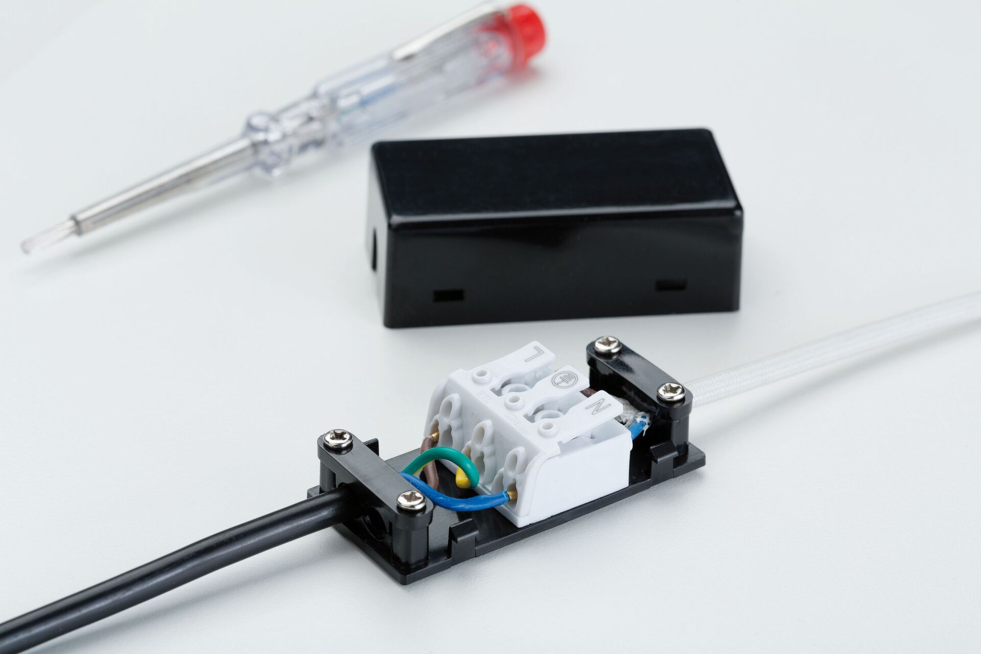 Einbauleuchte Anschlußset inklusive Schnellklemme