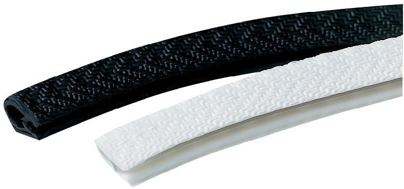 Kantenschutz flexibel weißgrau Klemmbereich 1,0-4,5mm 10×14,5m