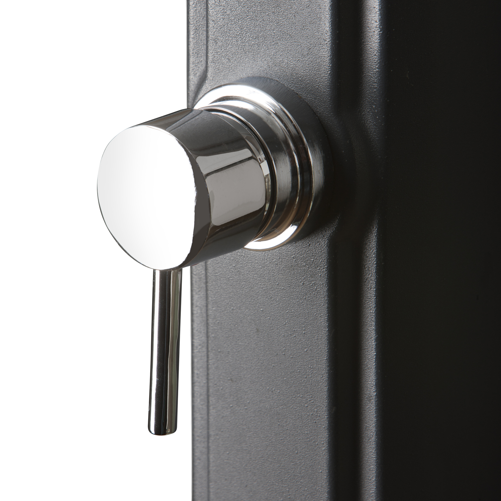 Harz Solardusche mit Fußdusche, 25l, schwarz