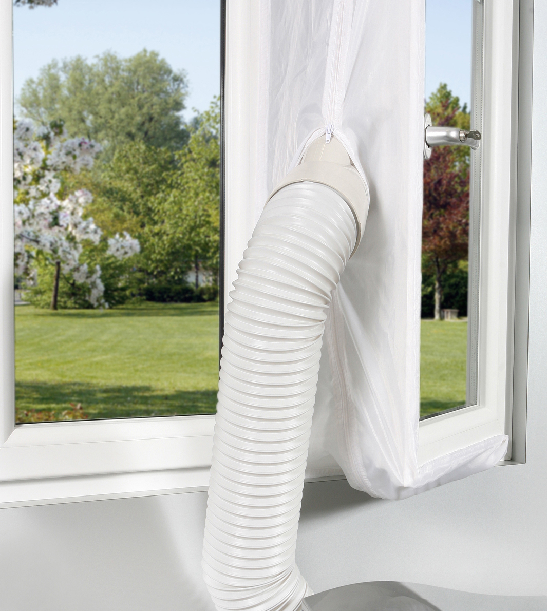 Fensteranschluss Hot Air für Klimagerät Umlaufmaß 400 cm