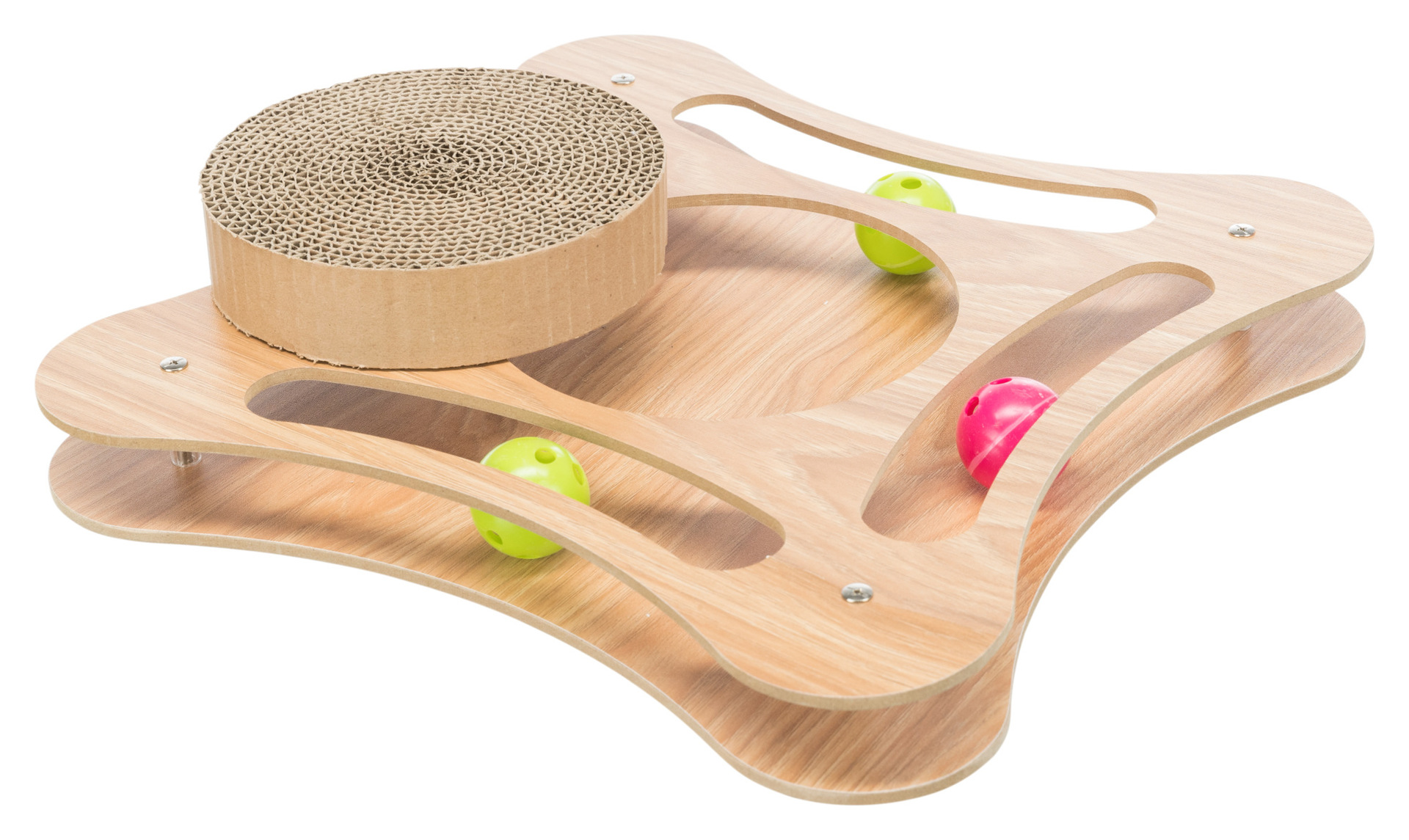 Kratzpappe mit Holzrahmen