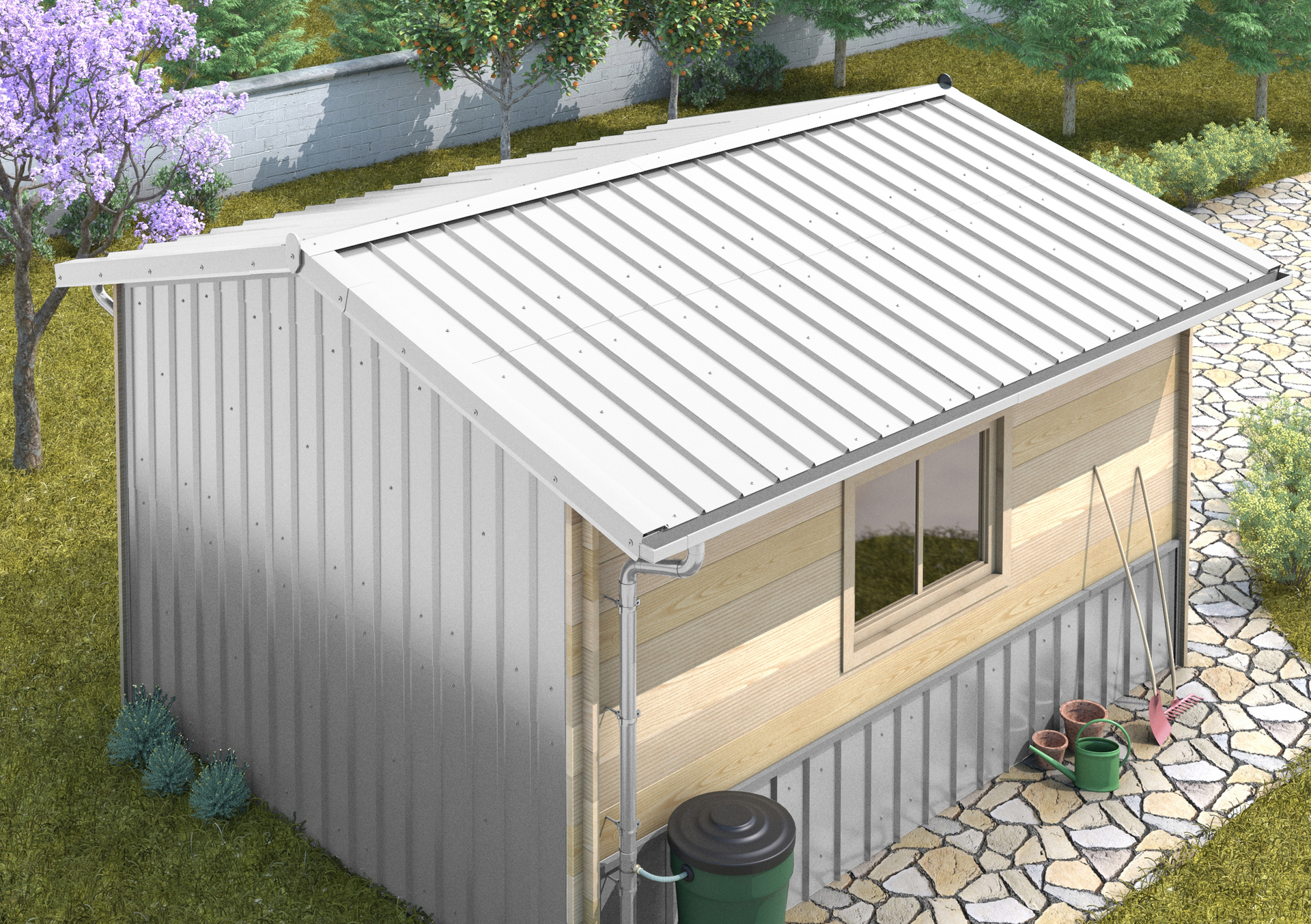 SDF Dach- & Fassadenblech "piccolo", 580mm x 1,18m