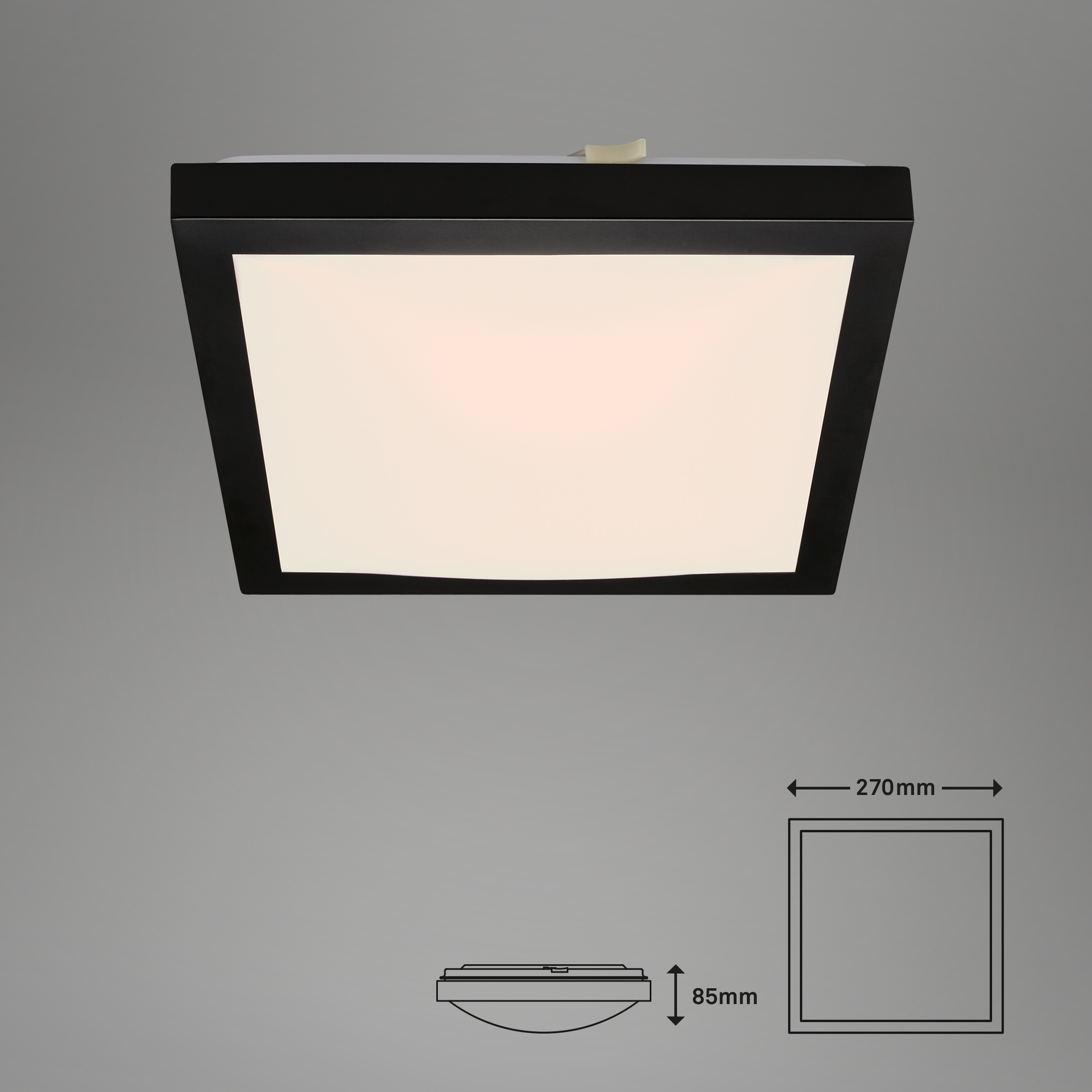 FLEDO LED Deckenleuchte Backlight 1xLED-Platine