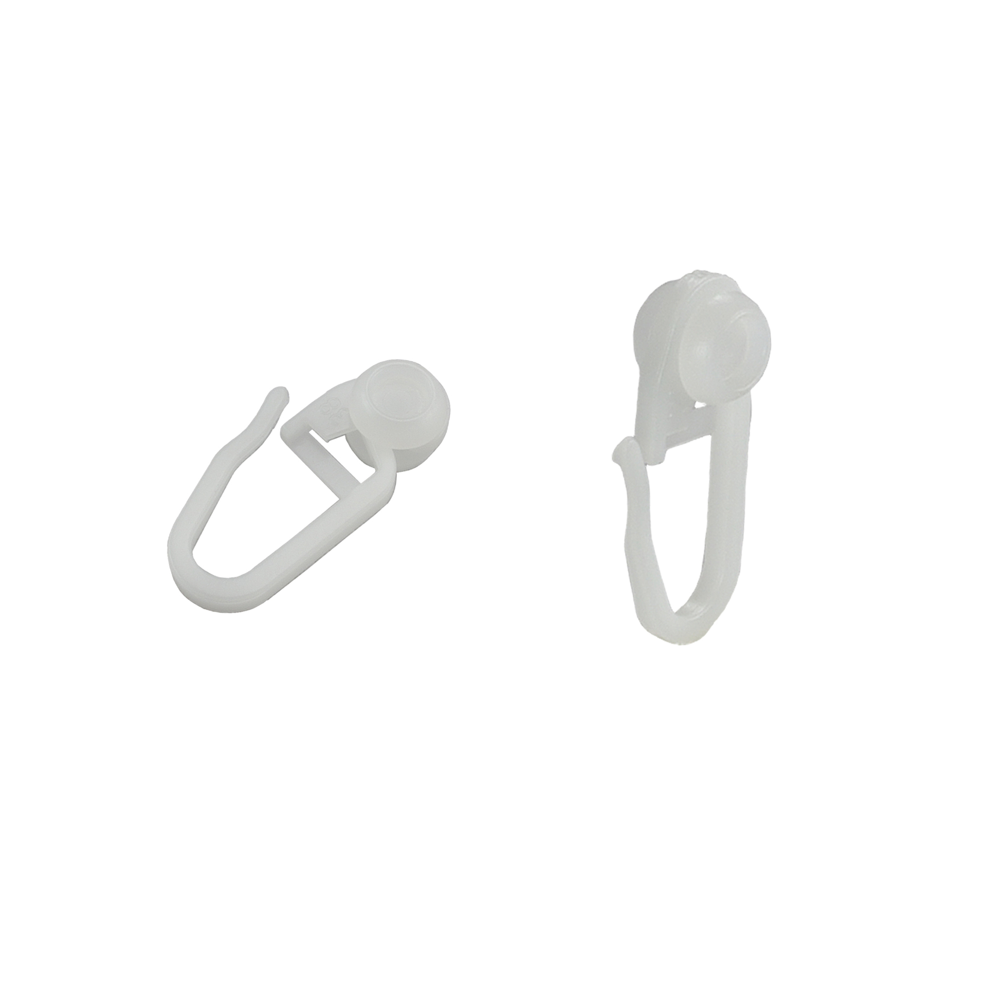 Innenlaufrolle mit Faltenlegehaken 8 mm