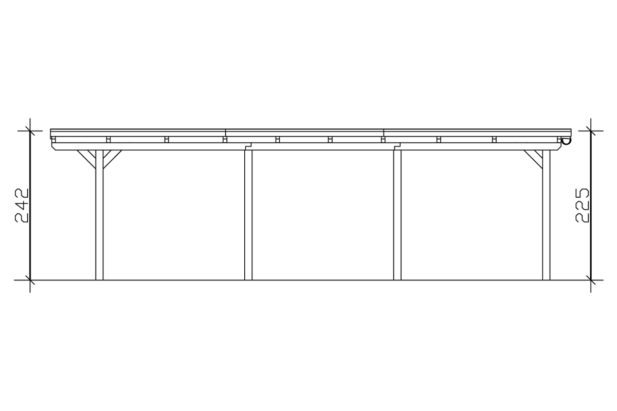 Carport Emsland bei leitermann.de günstig kaufen Carport Emsland