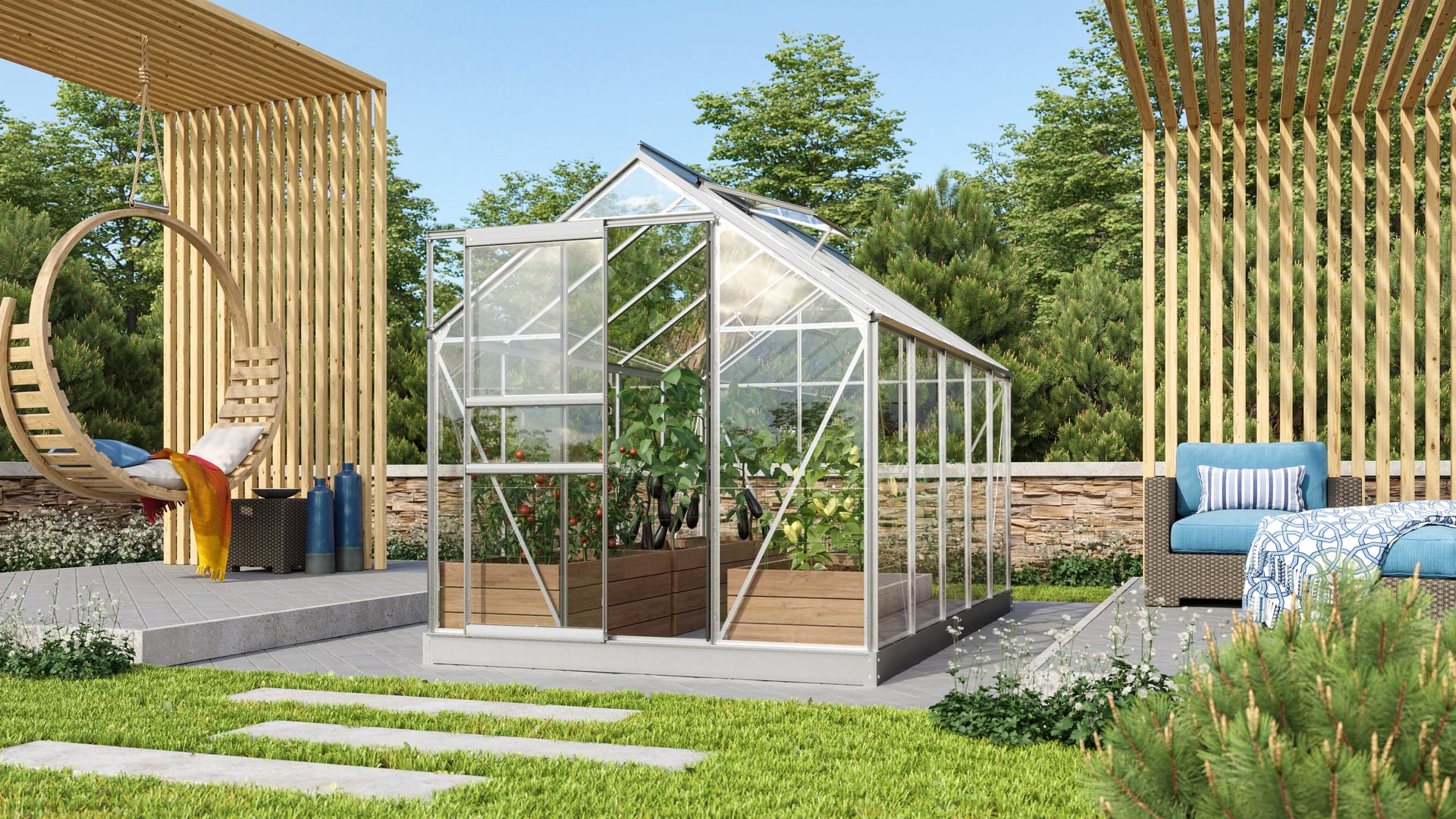 Gewächshaus Venus 6200