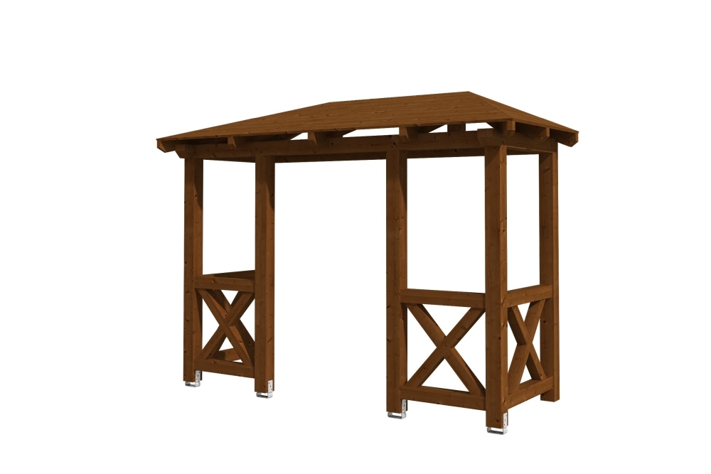 Vordach Wismar 5 Walmdach