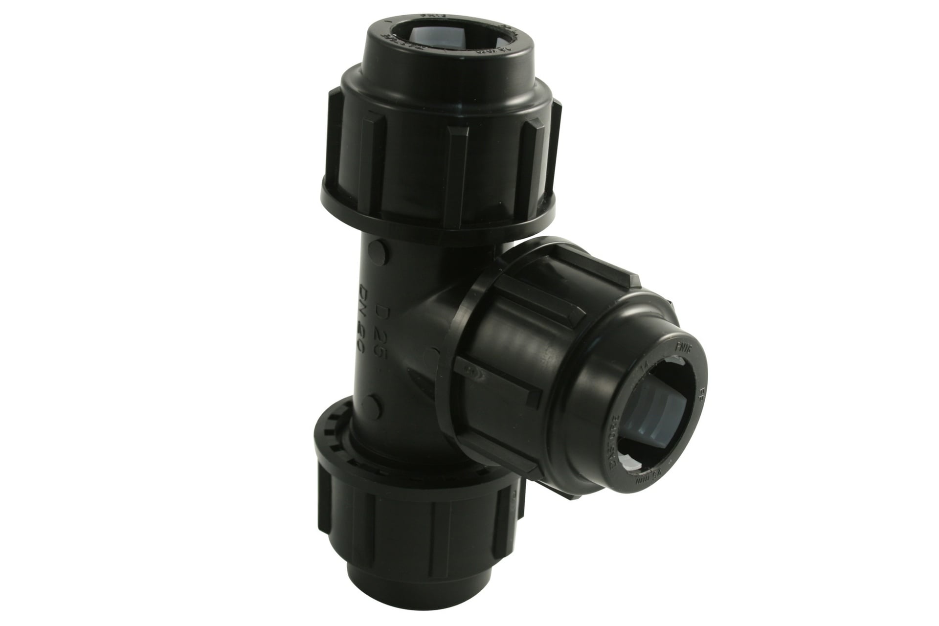 Kaltwasserleitung T-Stück 3-fach Rohranschluss bei leitermann.de günstig kaufen Kaltwasserleitung T-Stück 3-fach Rohranschluss