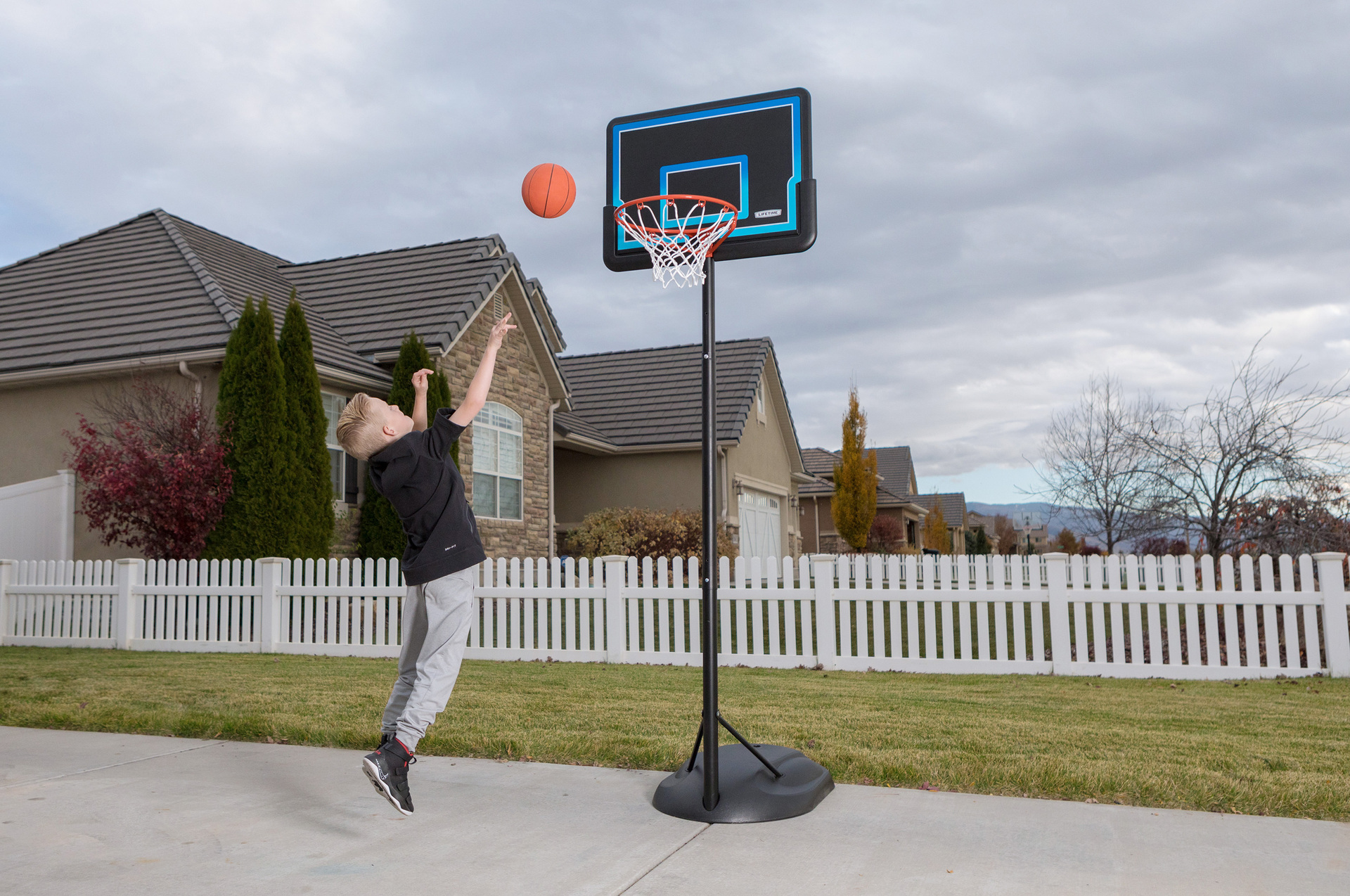 Basketballanlage Hawaii höhenverstellbar
