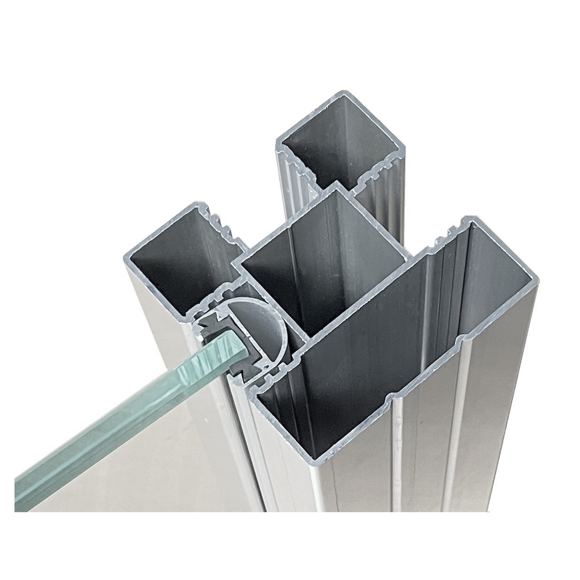 RUDE-Systemglas Universalleisten für Steckzaunsysteme