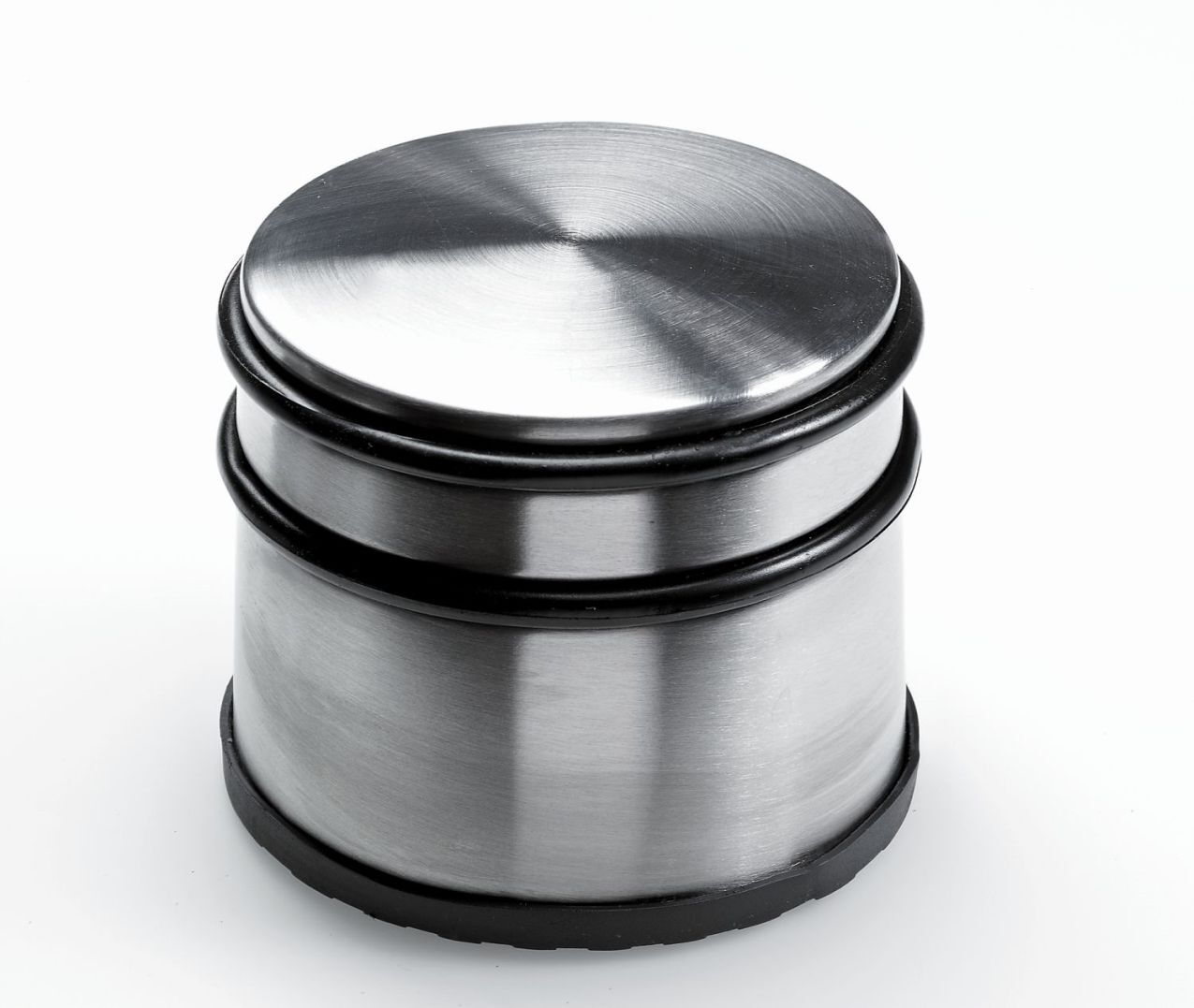 Türstopper, Ø 88/92 x 76 mm, Stahl, Edelstahl Optik