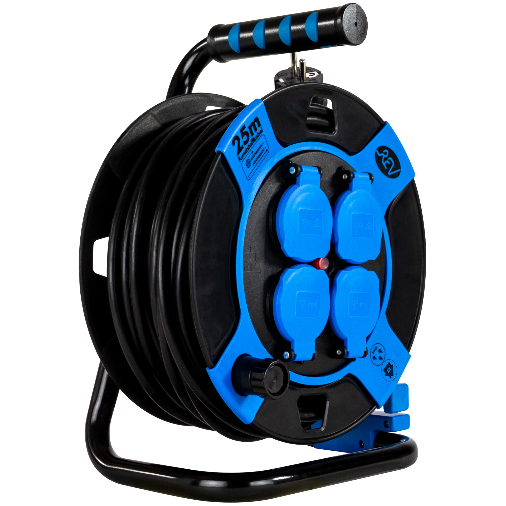 Kabeltrommel kompakt H05VV 25m