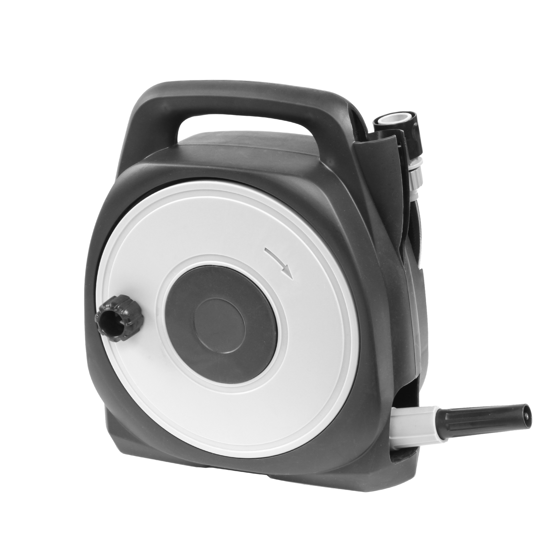 Schlauchabroller Kunststoff inkl. Schlauch 10m bei leitermann.de günstig kaufen Schlauchabroller Kunststoff inkl. Schlauch 10m