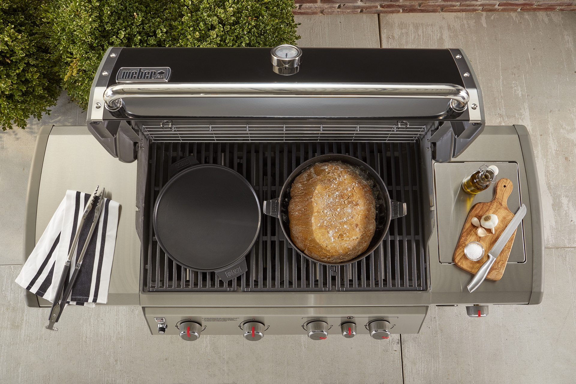 CRAFTED 2in1 Dutch Oven - Gourmet BBQ System