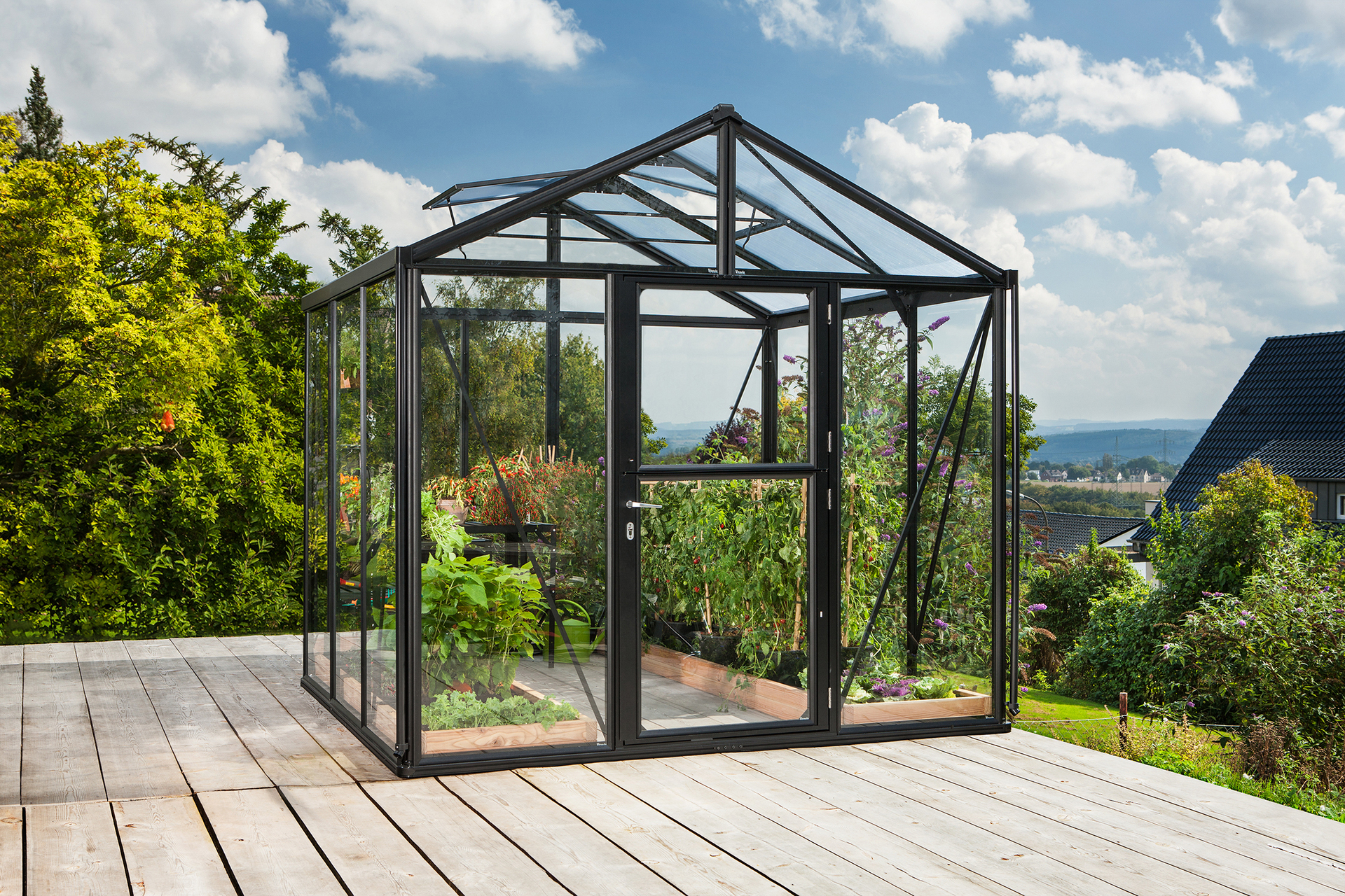 Gewächshaus Zeus 6200 bei leitermann.de günstig kaufen Gewächshaus Zeus 6200