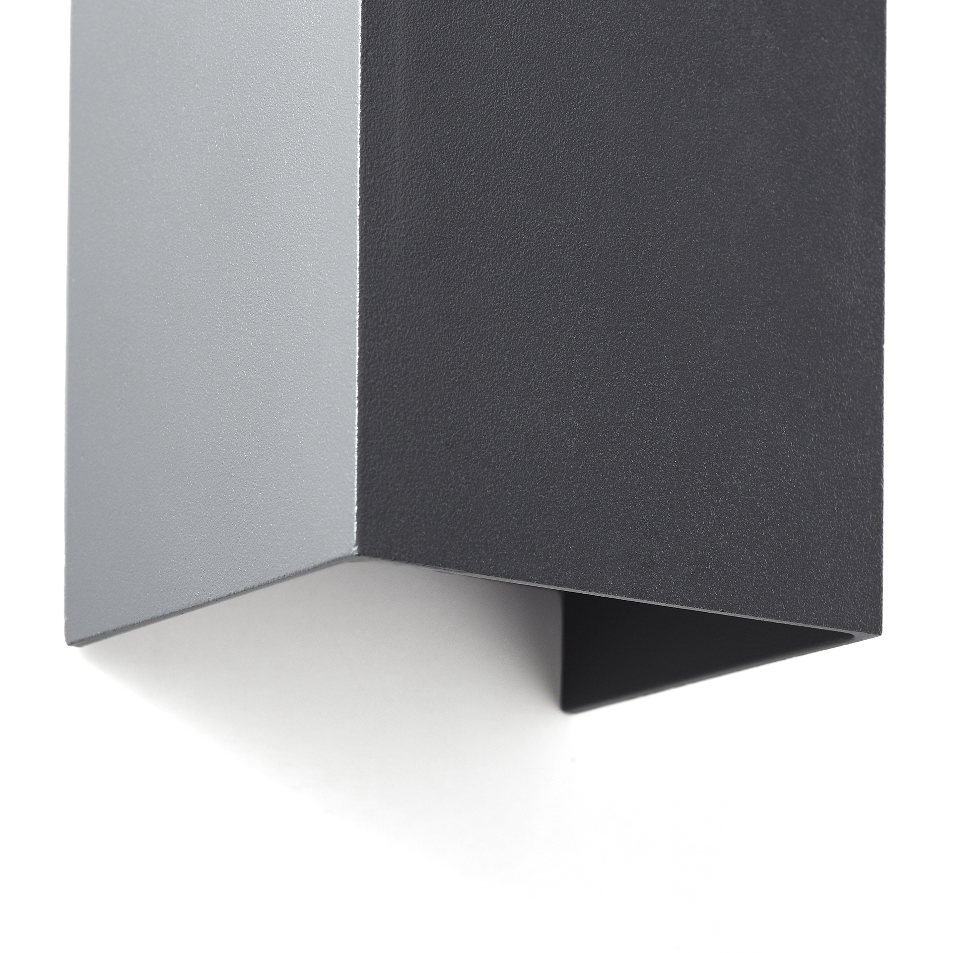 Hilly Außen-Wandleuchte dunkelgrau