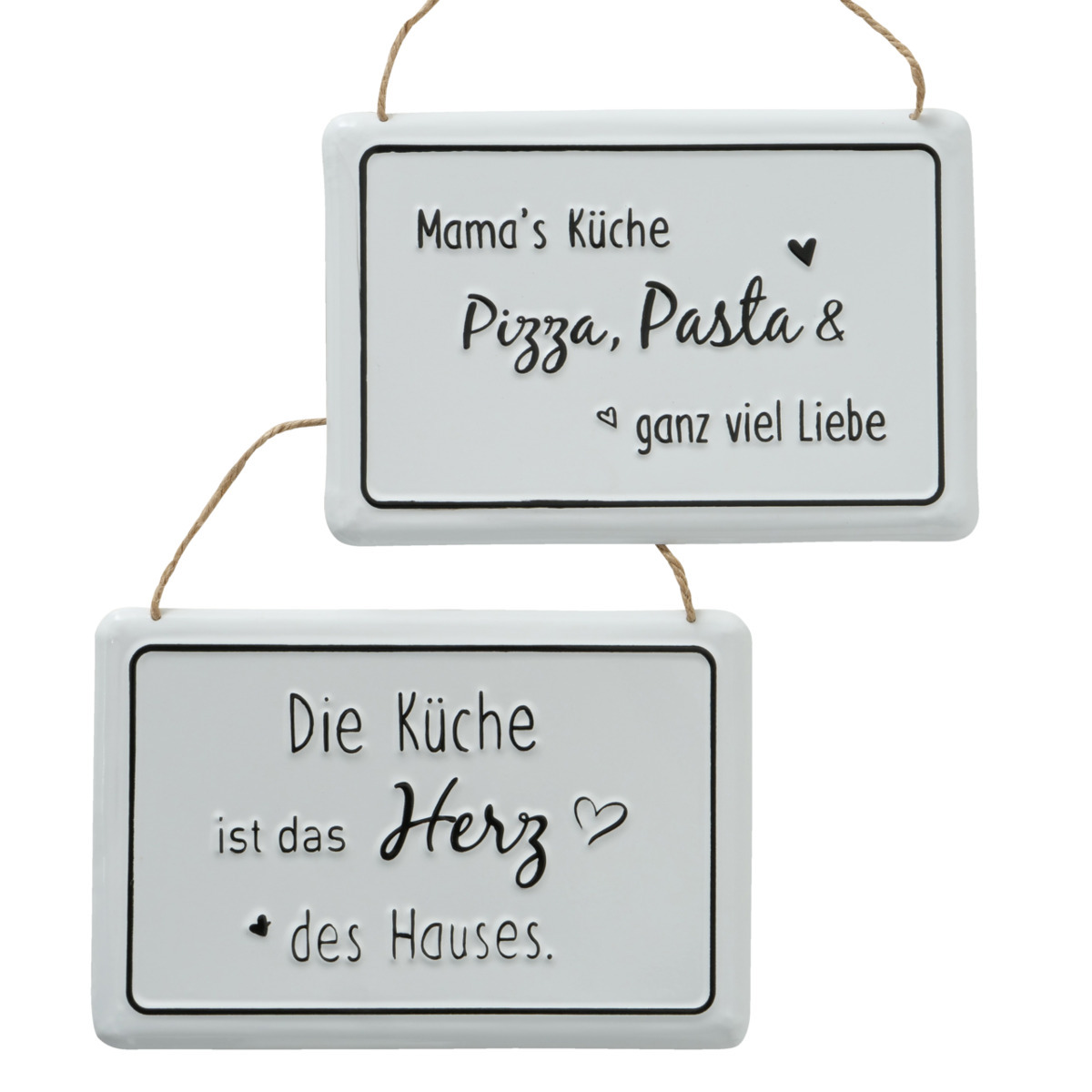 Schild Mama's Küche, Dekor 2-fach sortiert