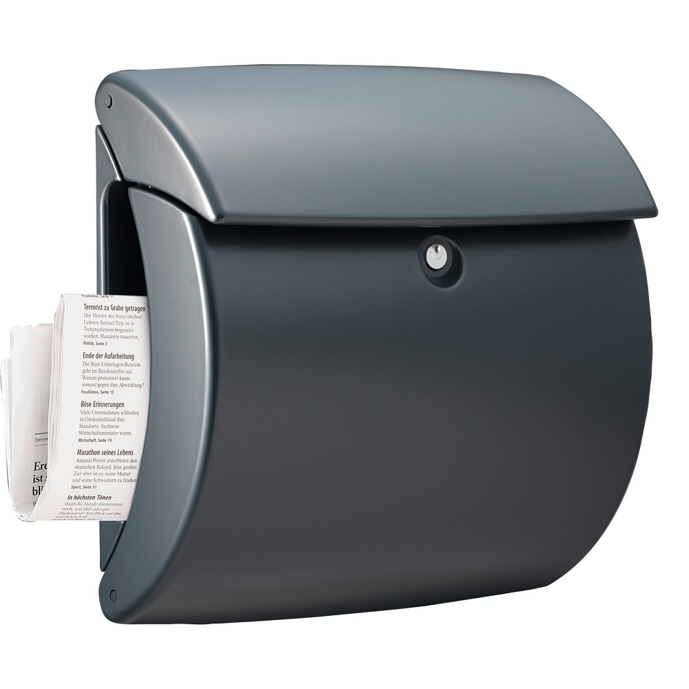 Briefkasten Pearl 886 grau