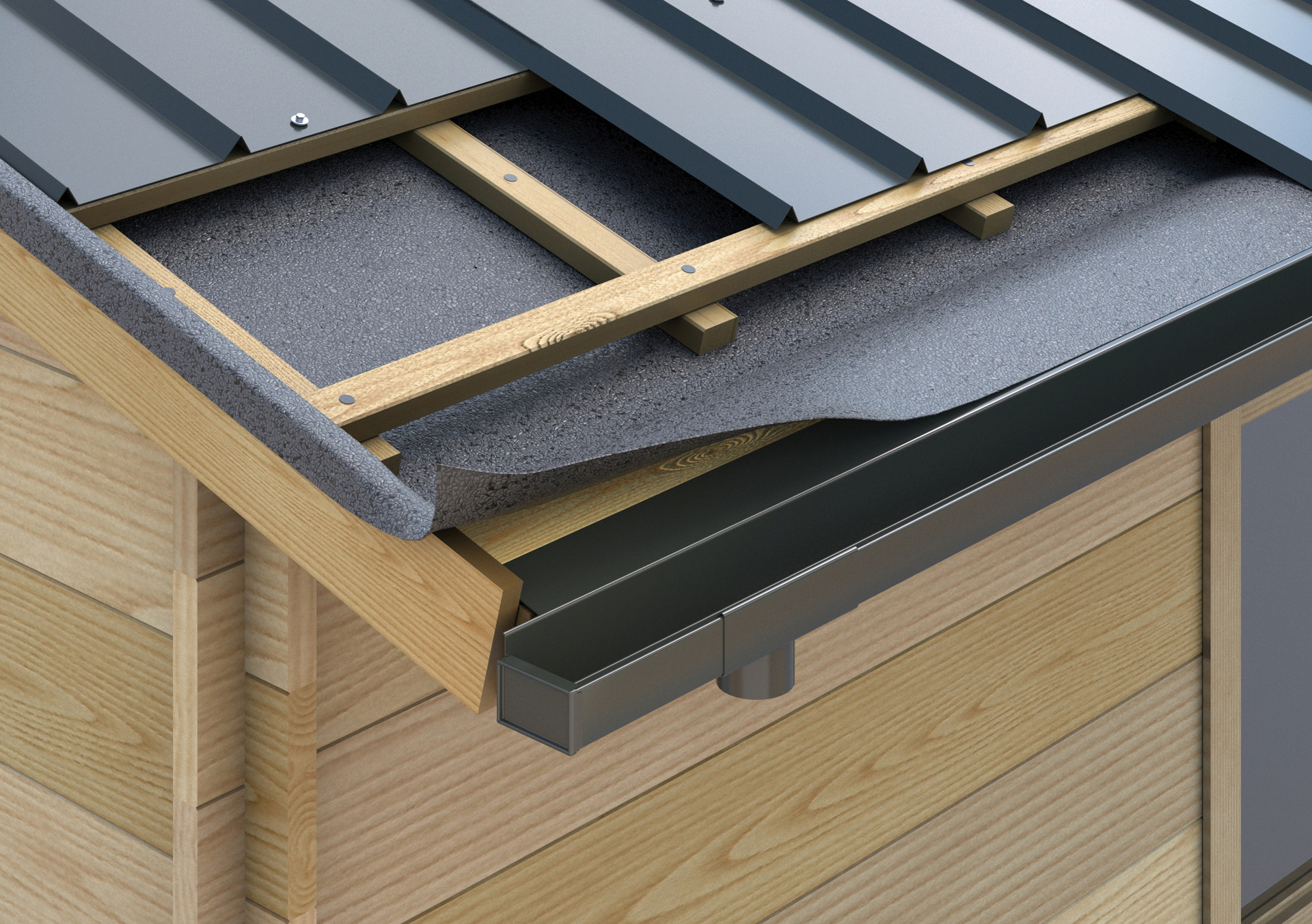 SDF-Kastenrinne "piccolo", RG 70 x 2,0m bei leitermann.de günstig kaufen SDF-Kastenrinne "piccolo", RG 70 x 2,0m