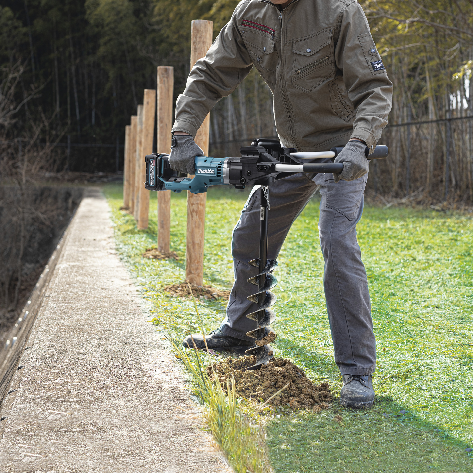 Akku-Erdbohrer DG002GZ, 40V max.