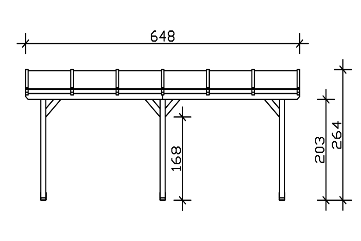 Terrassenüberdachung Andria