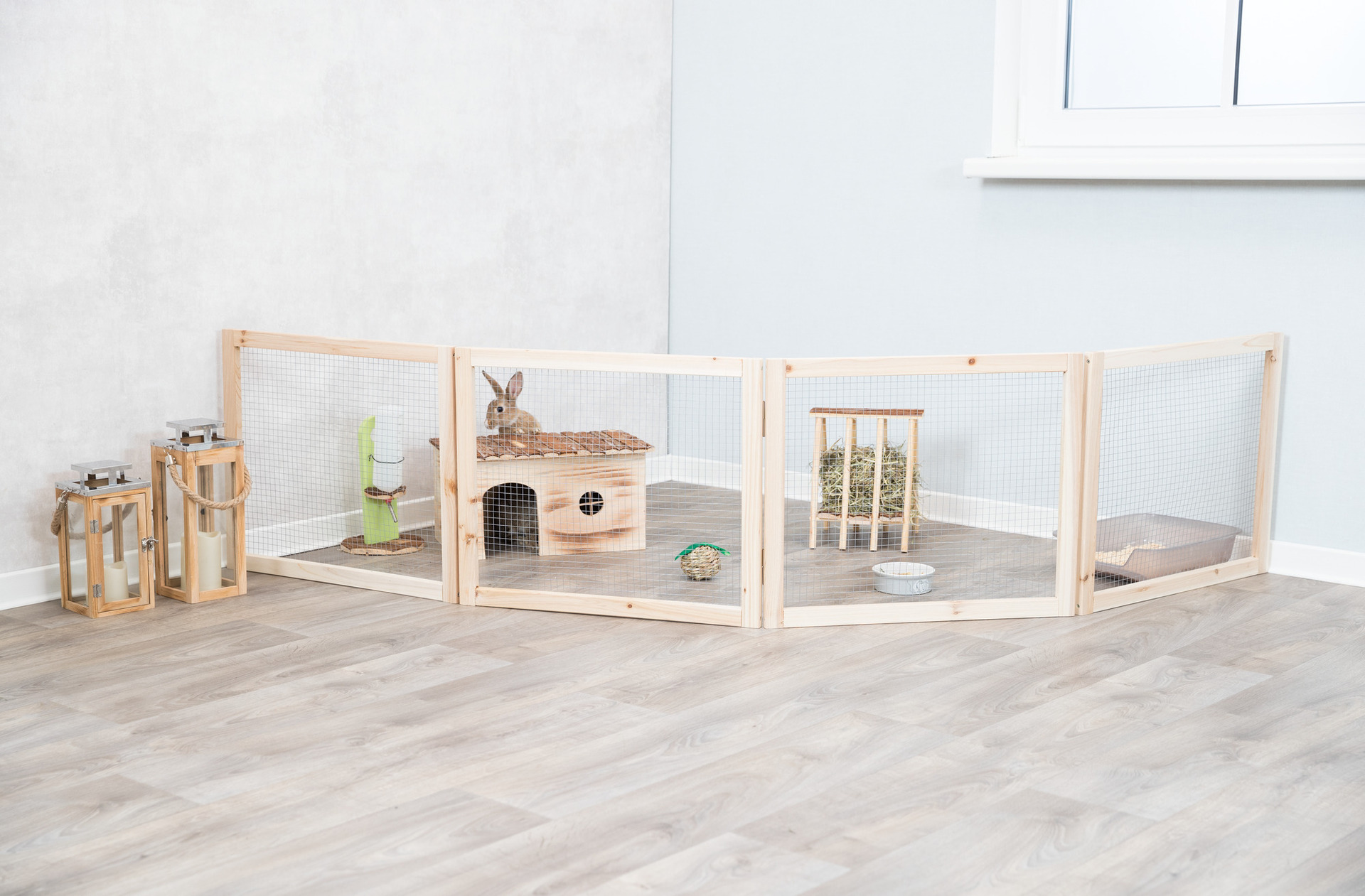 Indoor Freilaufgehege bei leitermann.de günstig kaufen Indoor Freilaufgehege