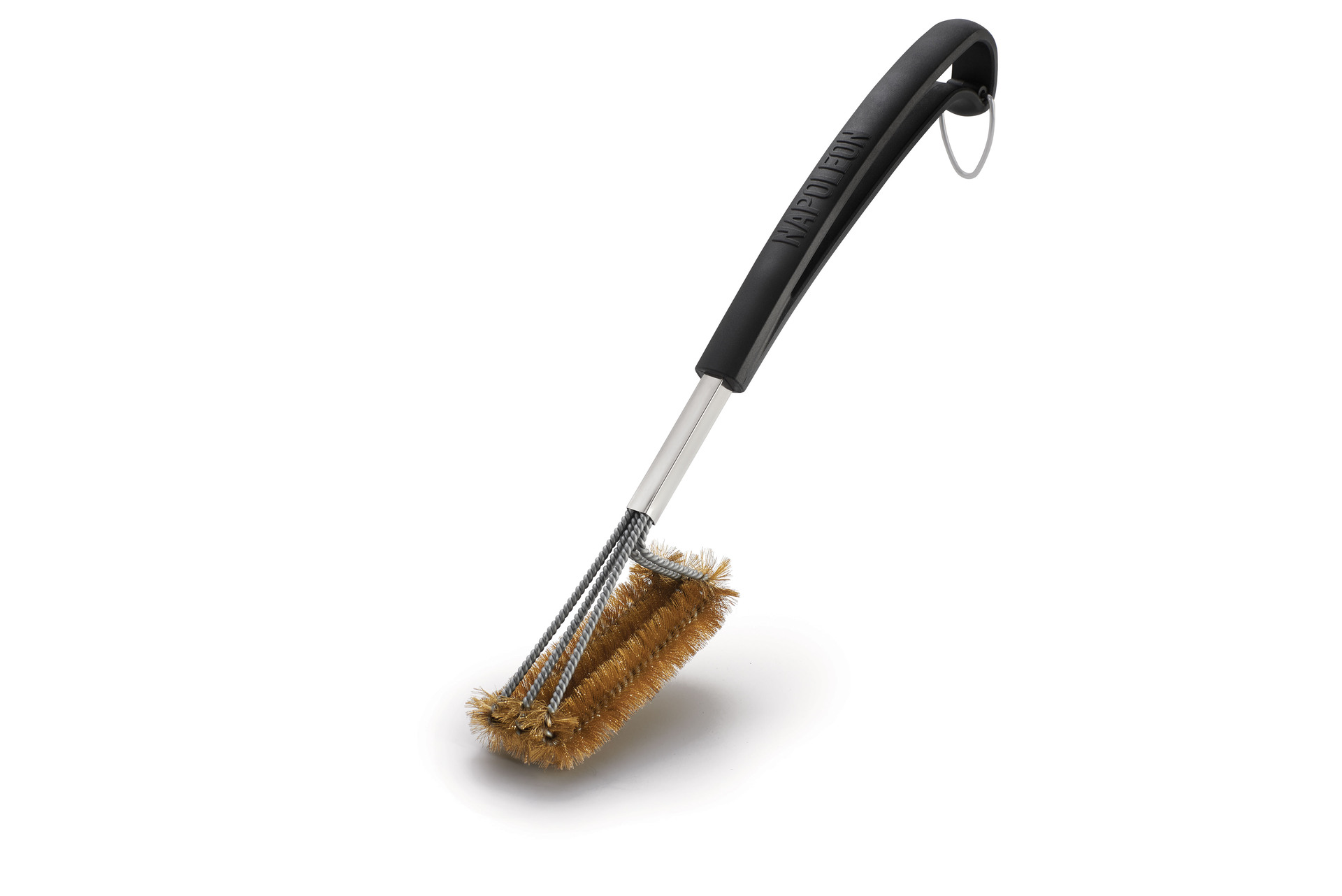 Messing Grillbürste dreireihig