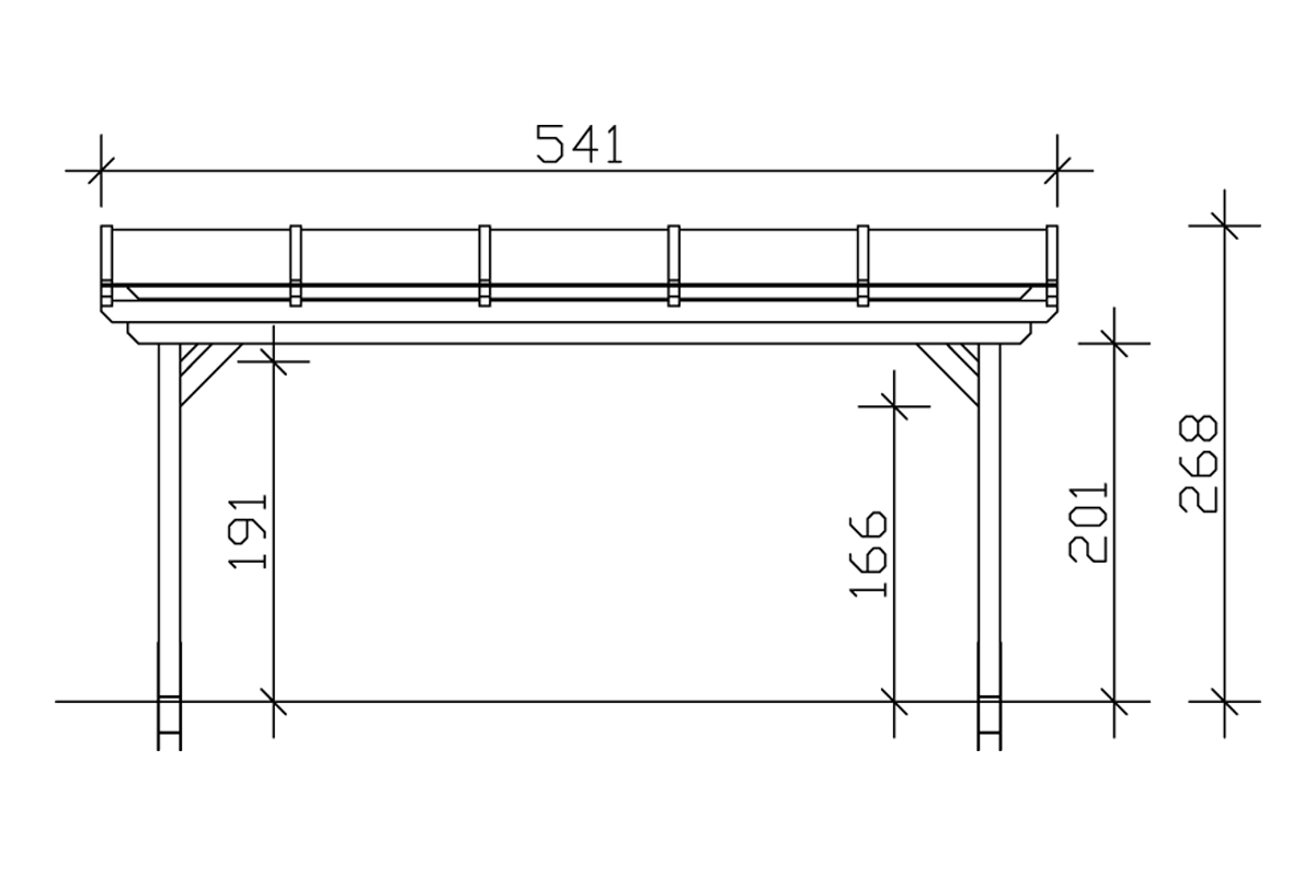 Terrassenüberdachung Sanremo