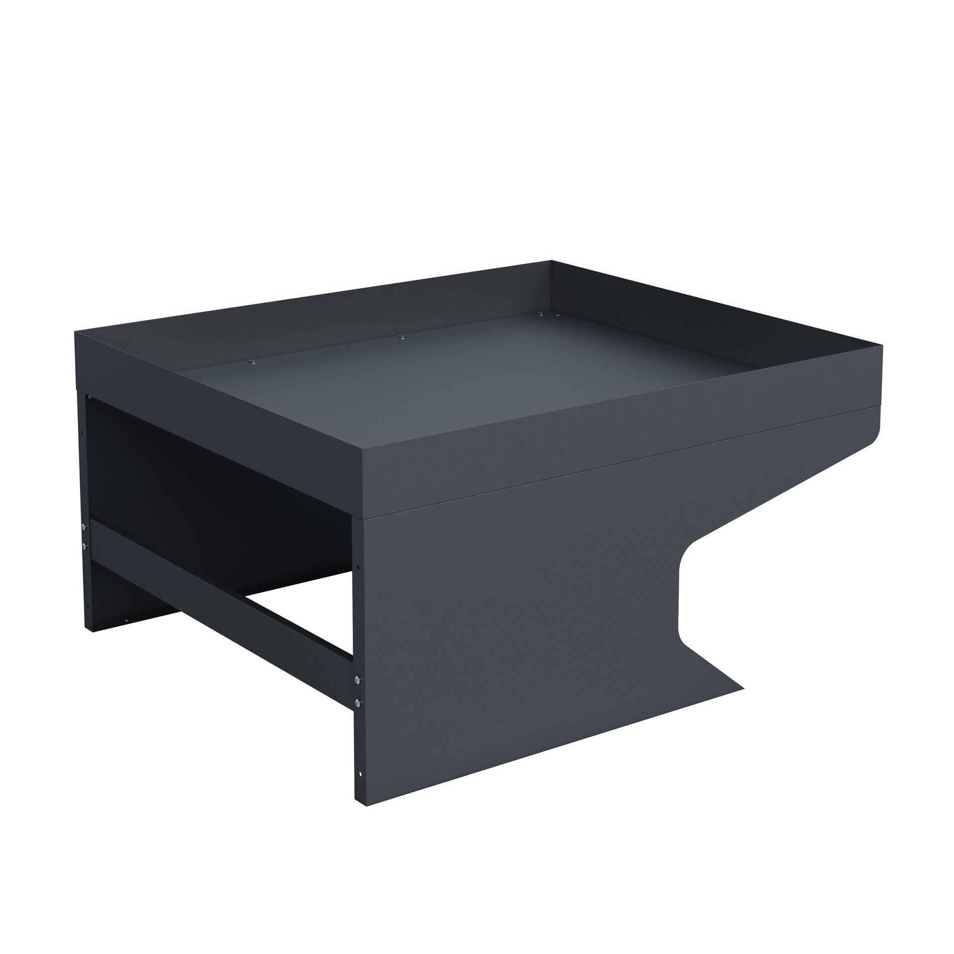 Garage für Rasenroboter, Stahl verzinkt anthrazit