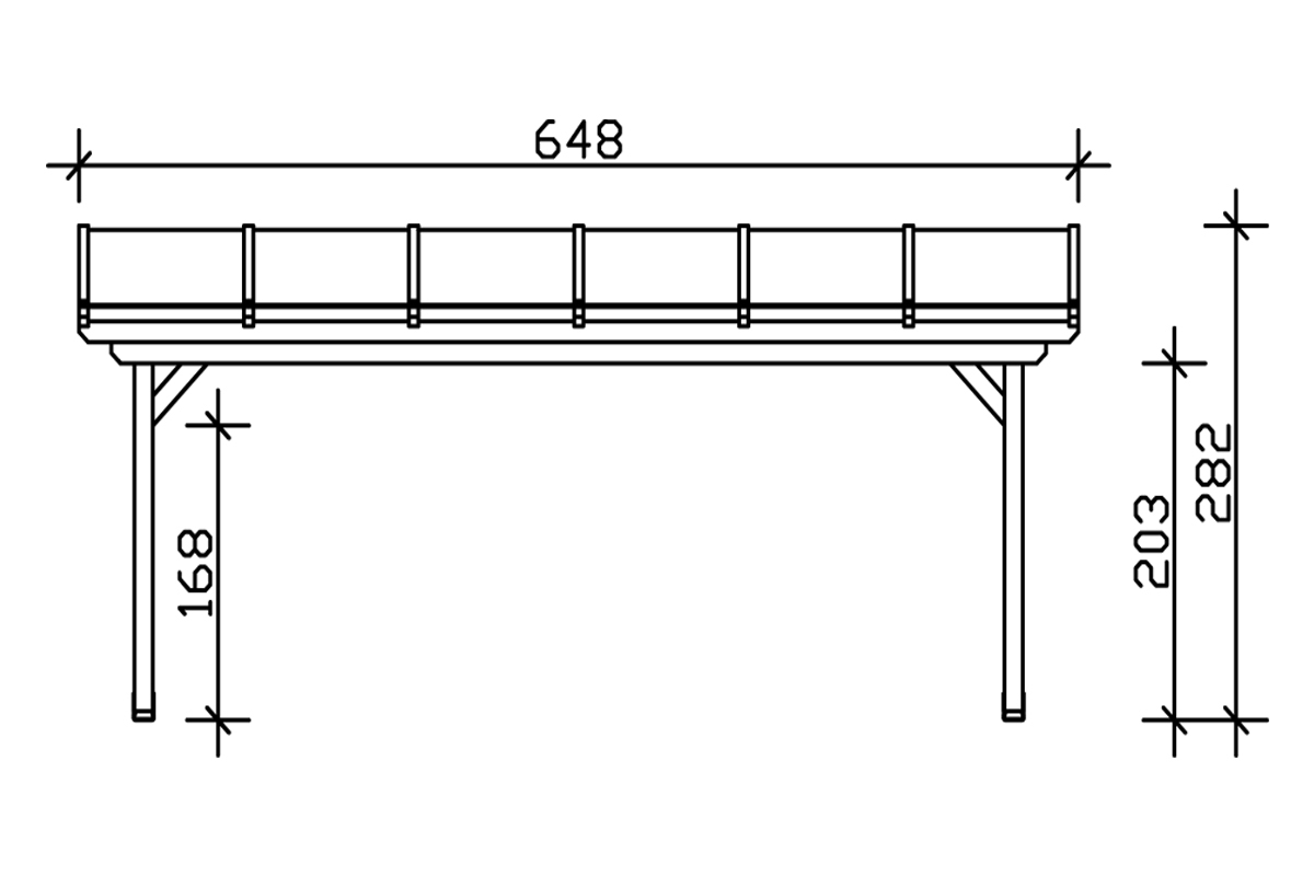 Terrassenüberdachung Ancona