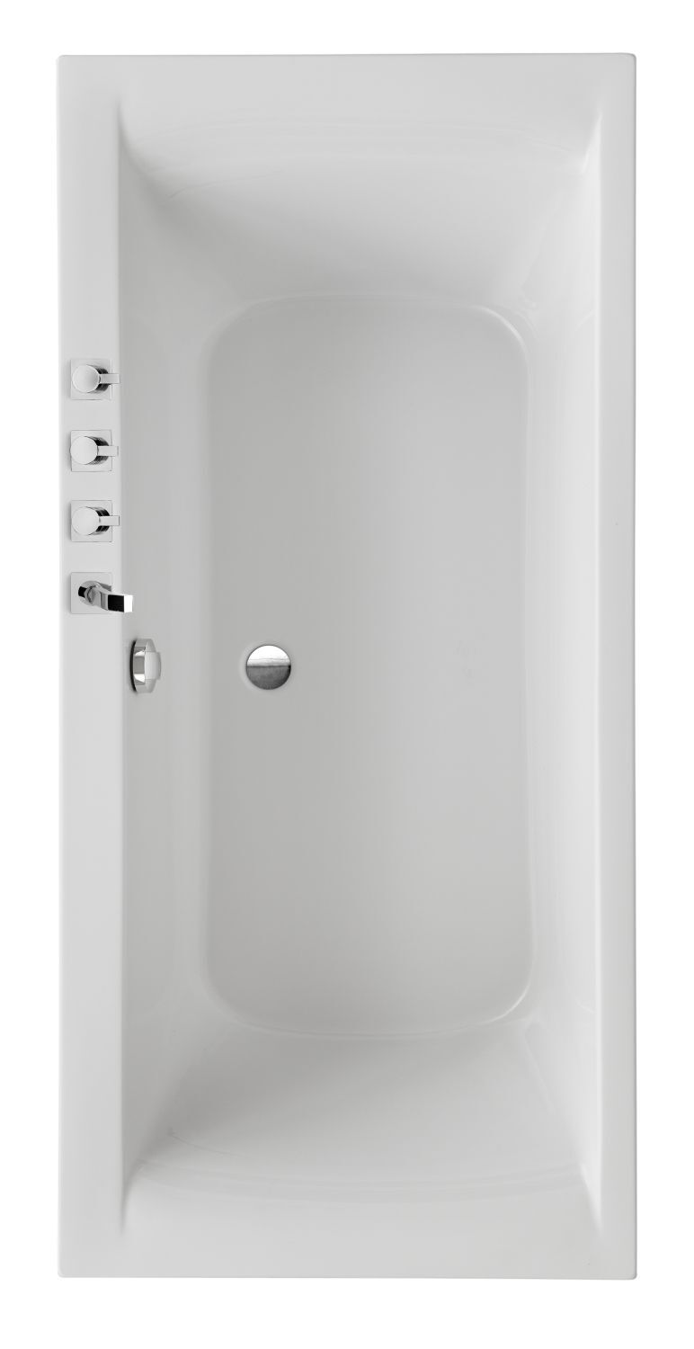 Badewanne Rosa, weiß