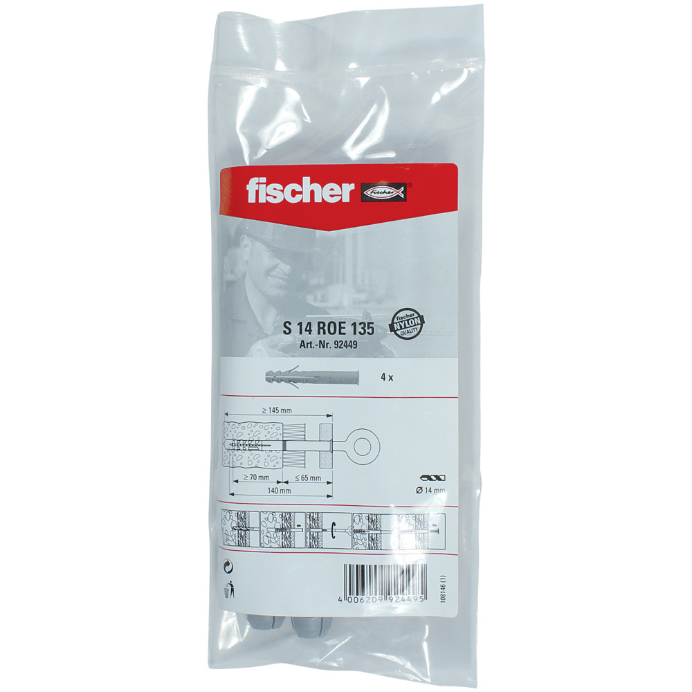 S 14 ROE 135 Gerüstösen und Dübel 4 Stück bei leitermann.de günstig kaufen S 14 ROE 135 Gerüstösen und Dübel 4 Stück