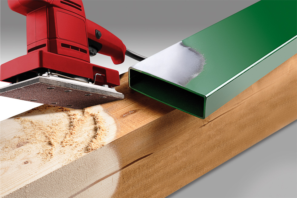 15 Q-STICK Schleifstreifen Korund