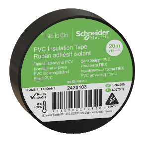 SLS Elektro PVC-Isolierband 19mm x 20m