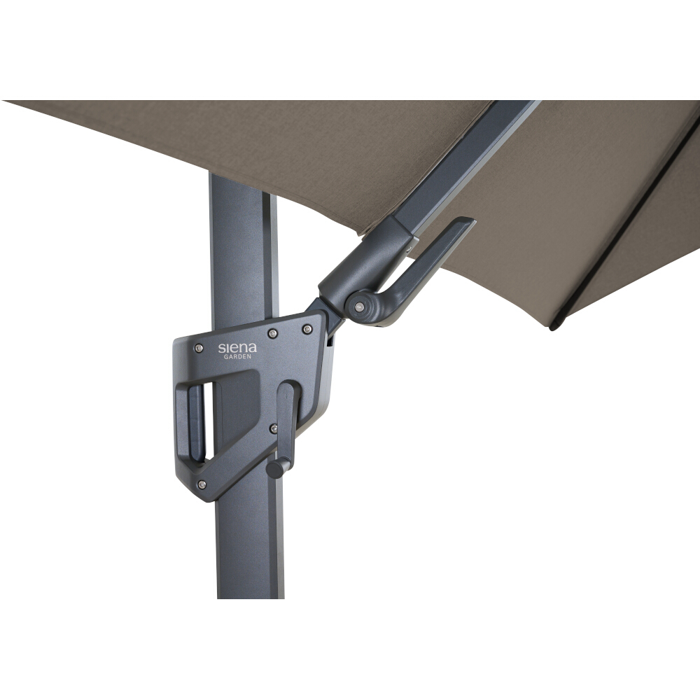 Bosco N+ Ampelschirmanthrazit/taupe 300 x 300 cm bei leitermann.de günstig kaufen Bosco N+ Ampelschirmanthrazit/taupe 300 x 300 cm