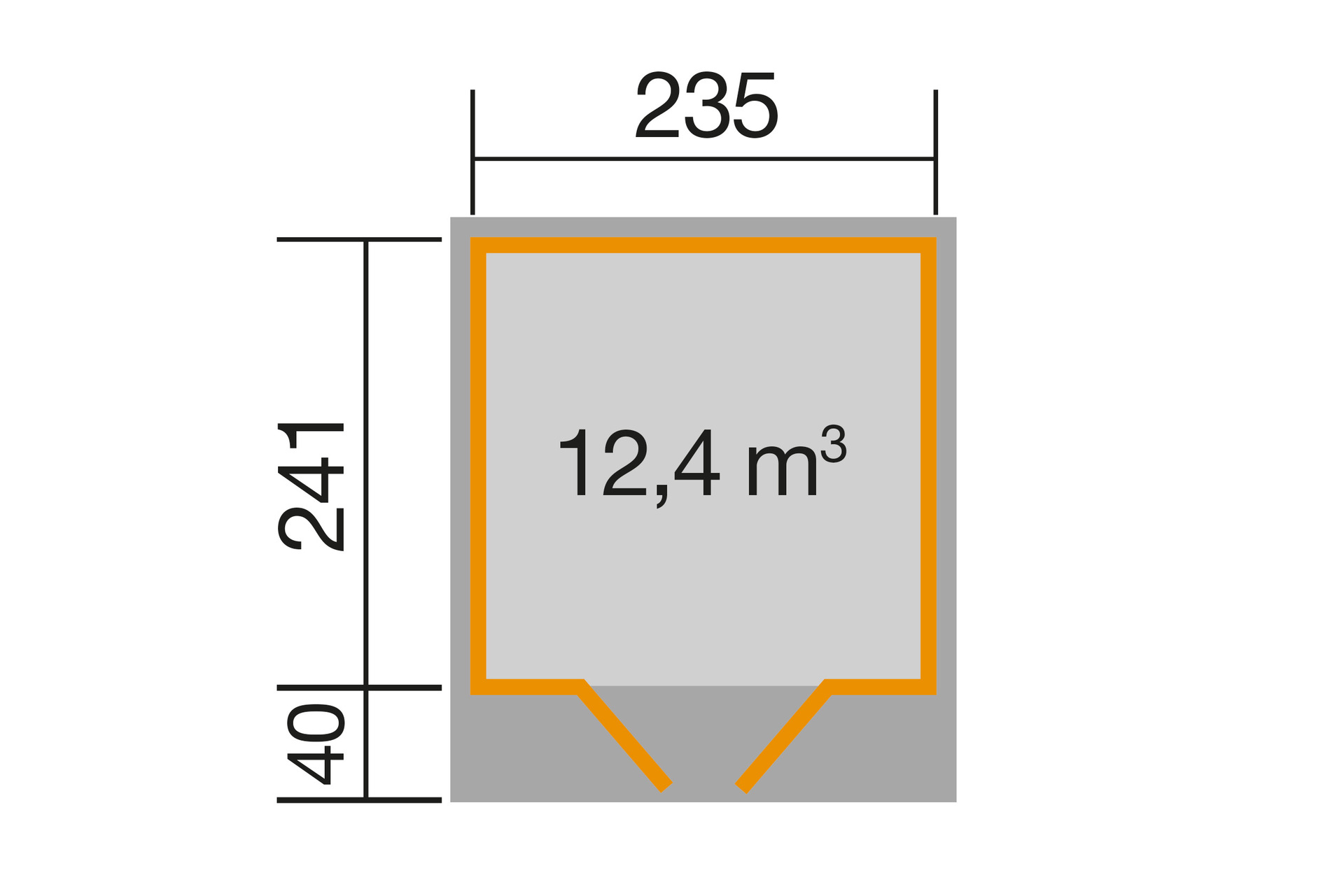 Gartenhaus 179 bei leitermann.de günstig kaufen Gartenhaus 179
