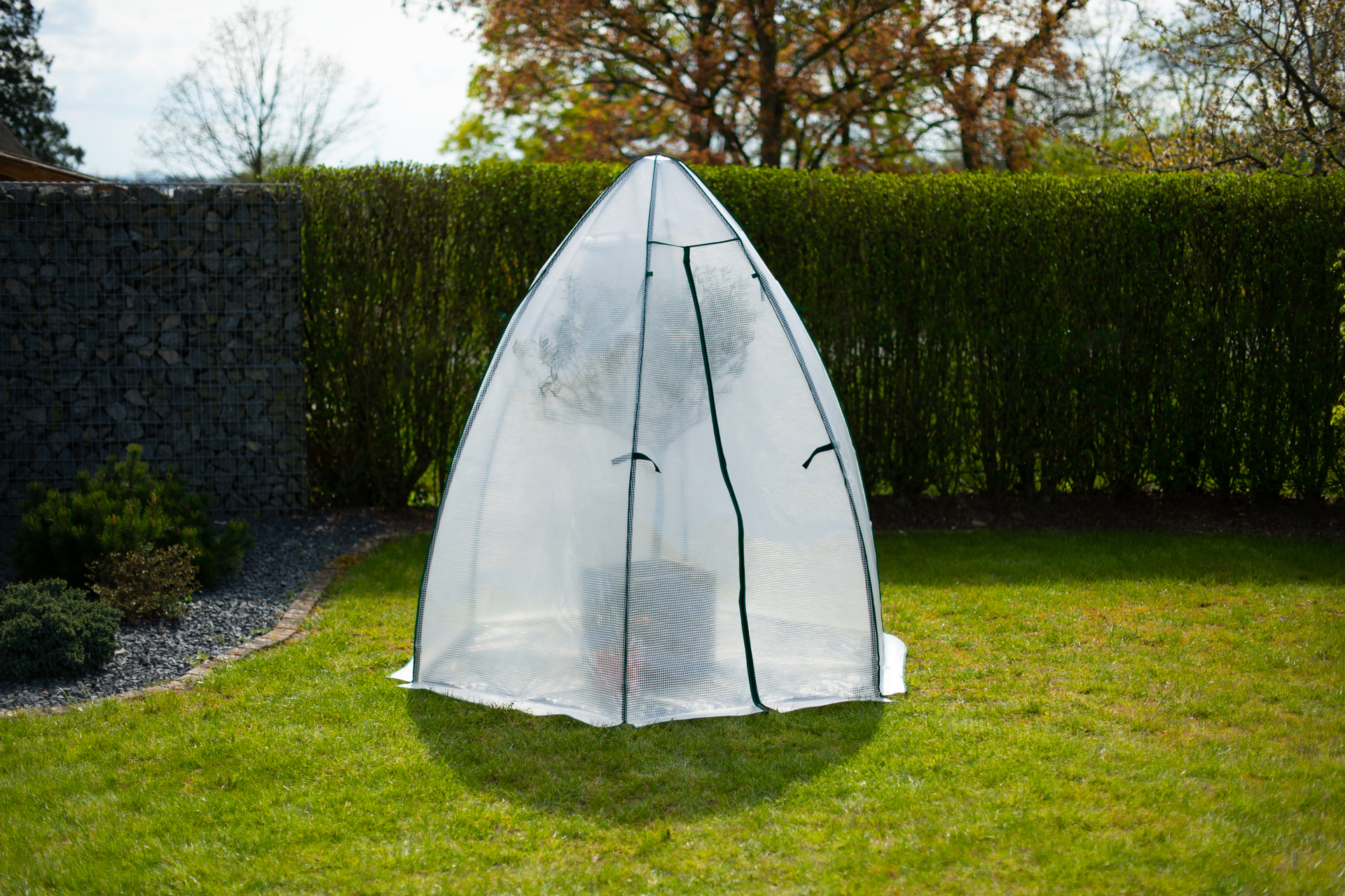 Foliengewächshaus Winterzelt Minze bei leitermann.de günstig kaufen Foliengewächshaus Winterzelt Minze