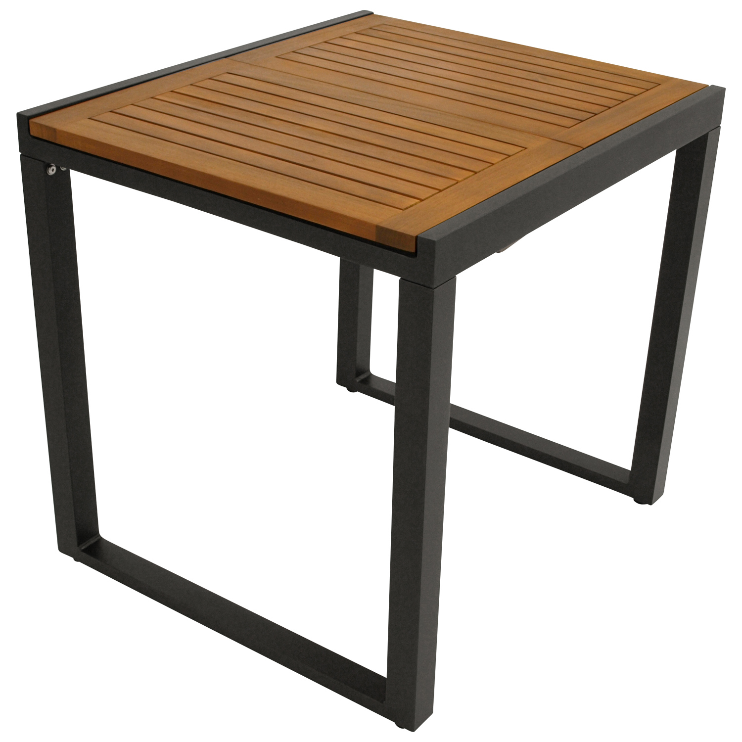 Balkon-Ausziehtisch 80/120x70cm Kufengestell