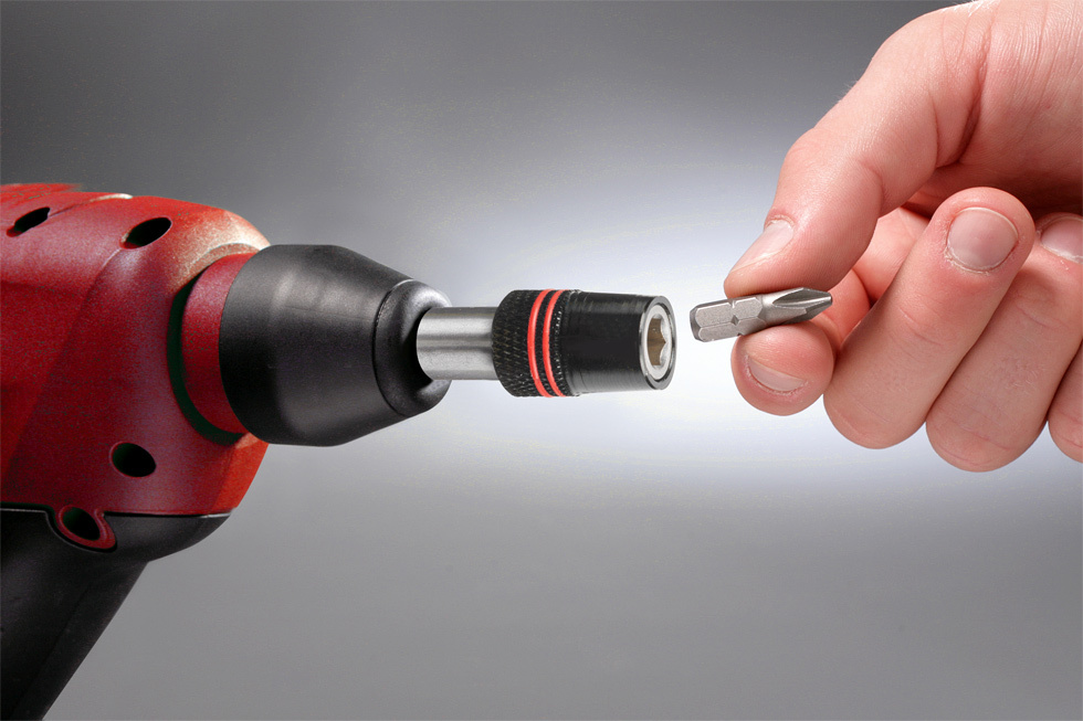 Schnellwechsel-Bithalter 1/4 Zoll