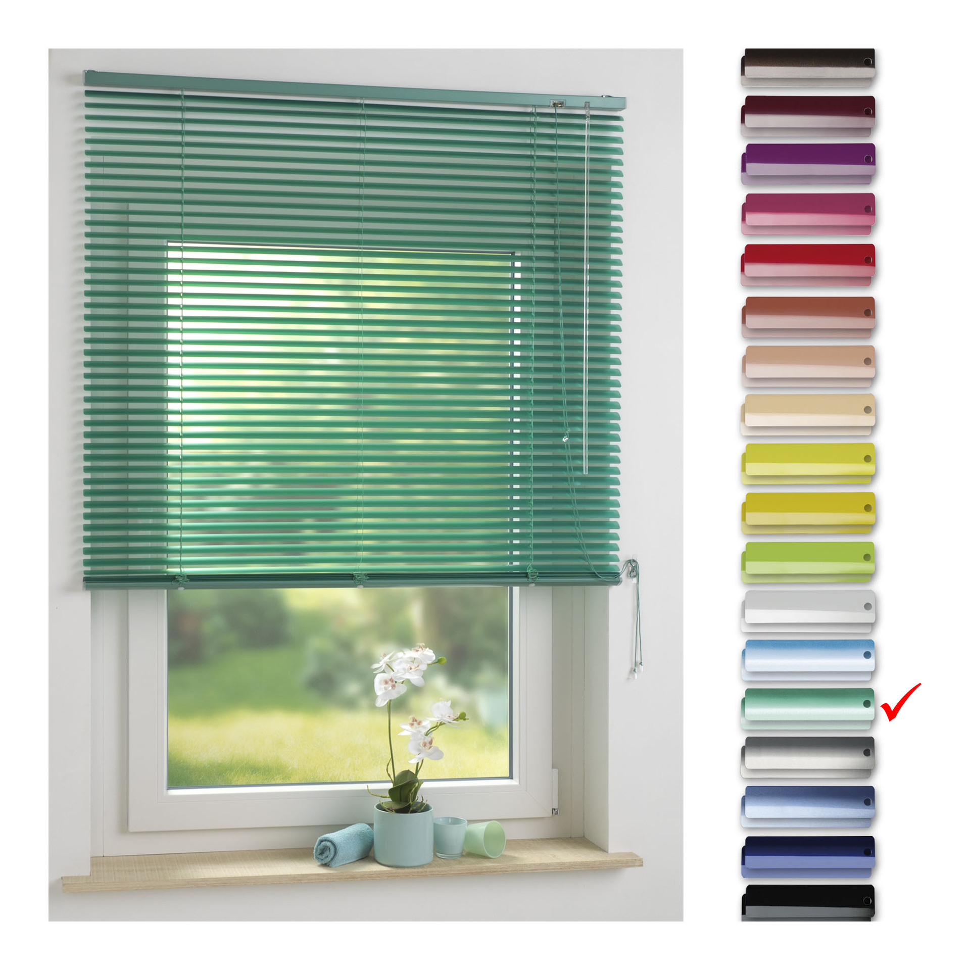 Aluminium-Jalousie für Türen