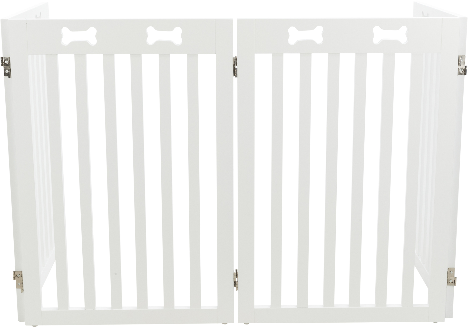 Hunde-Absperrgitter, 4-teilig