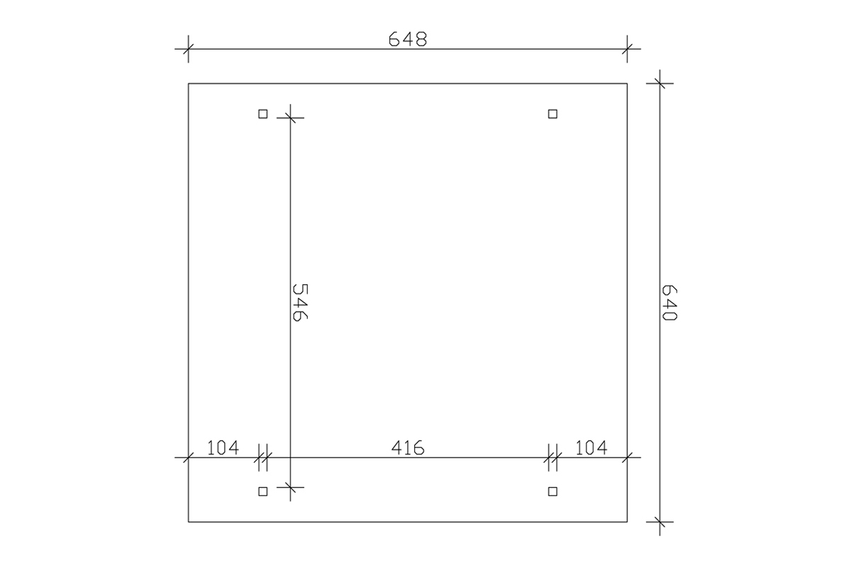 Carport Odenwald gerade Kopfbänder bei leitermann.de günstig kaufen Carport Odenwald gerade Kopfbänder
