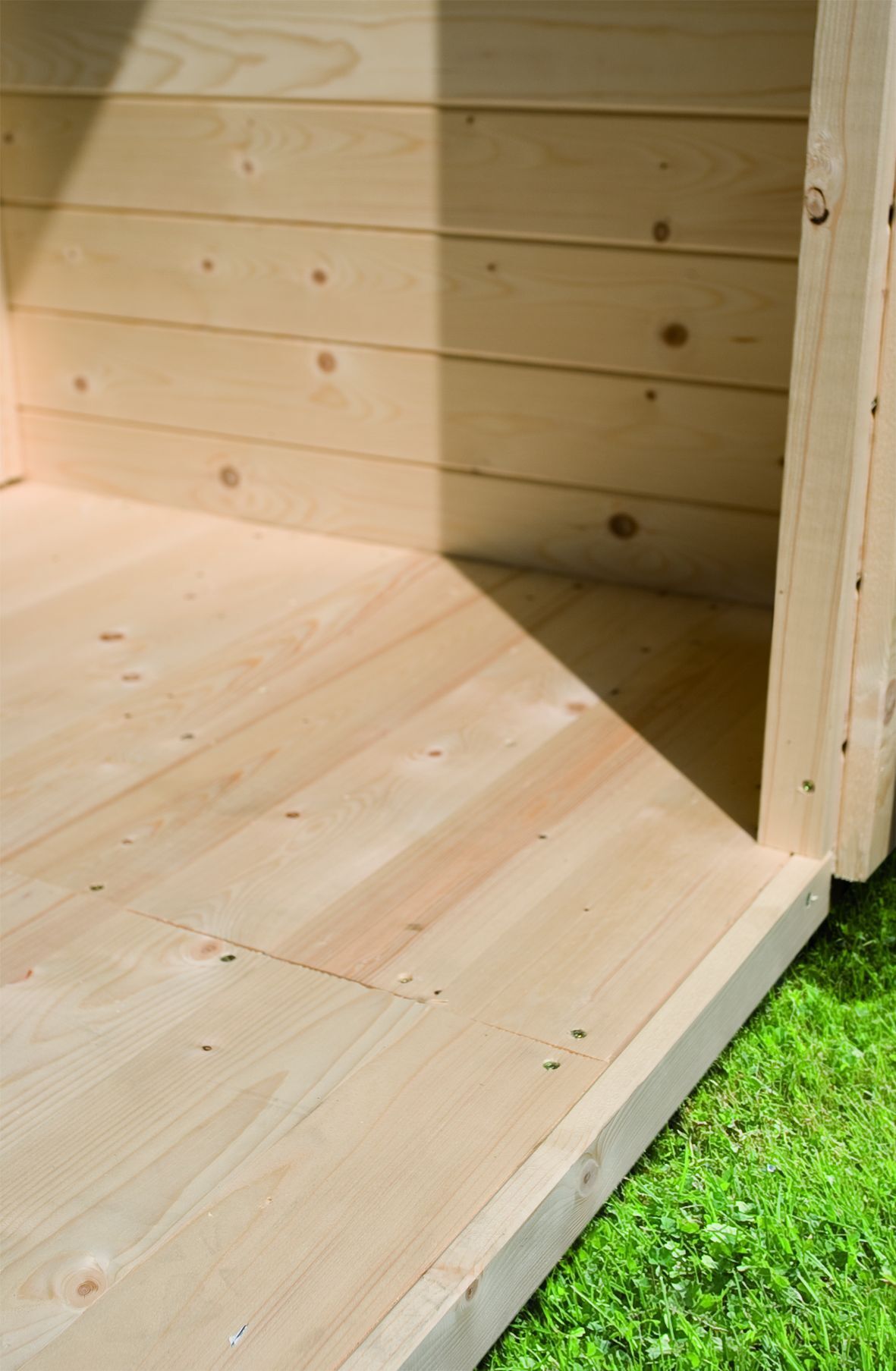 Woodfeeling Fußboden für Gartenhaus Bastrup 4 16mm