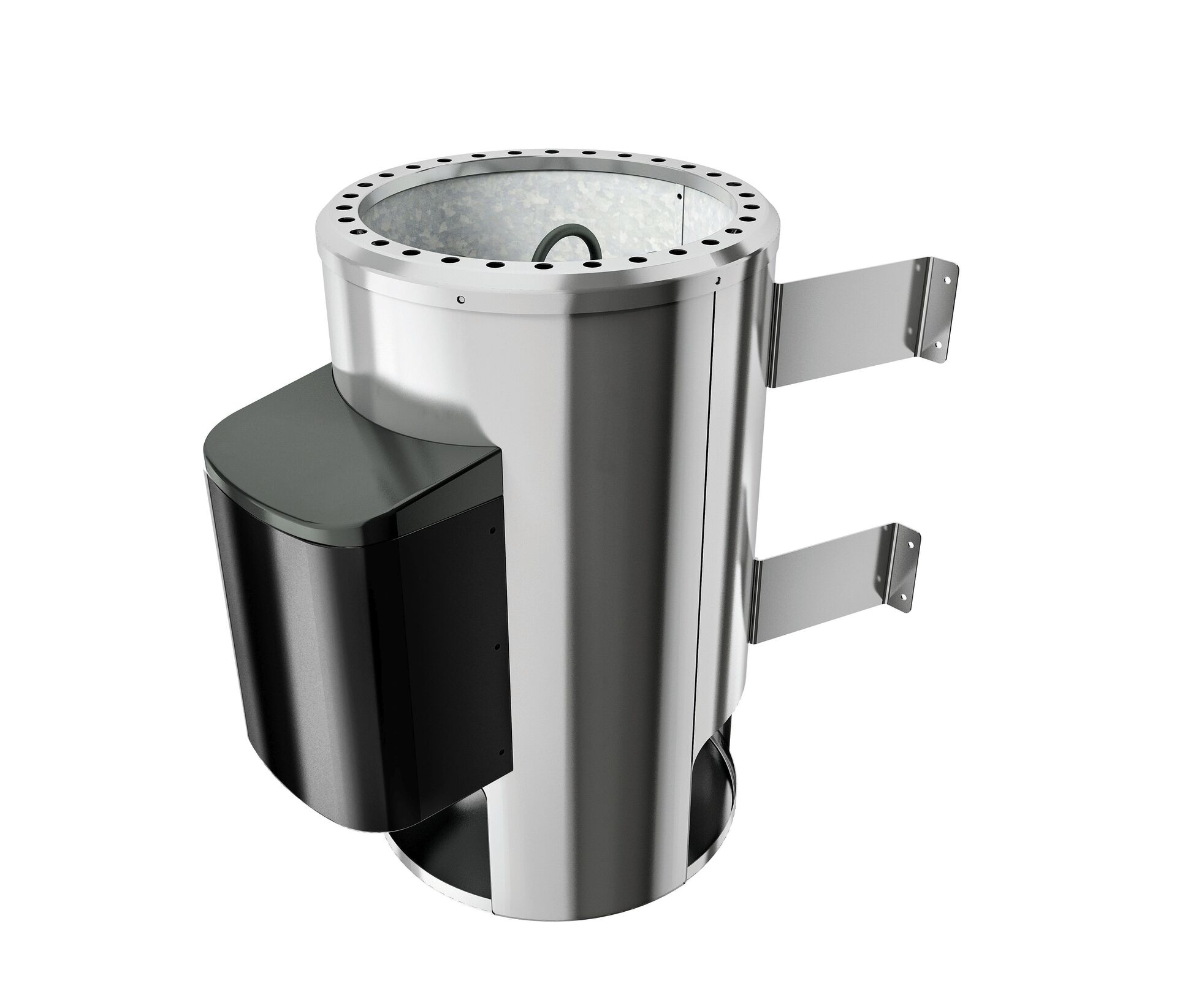 Plug&Play Saunaofen mit Steinen und externen Steuerung Easy