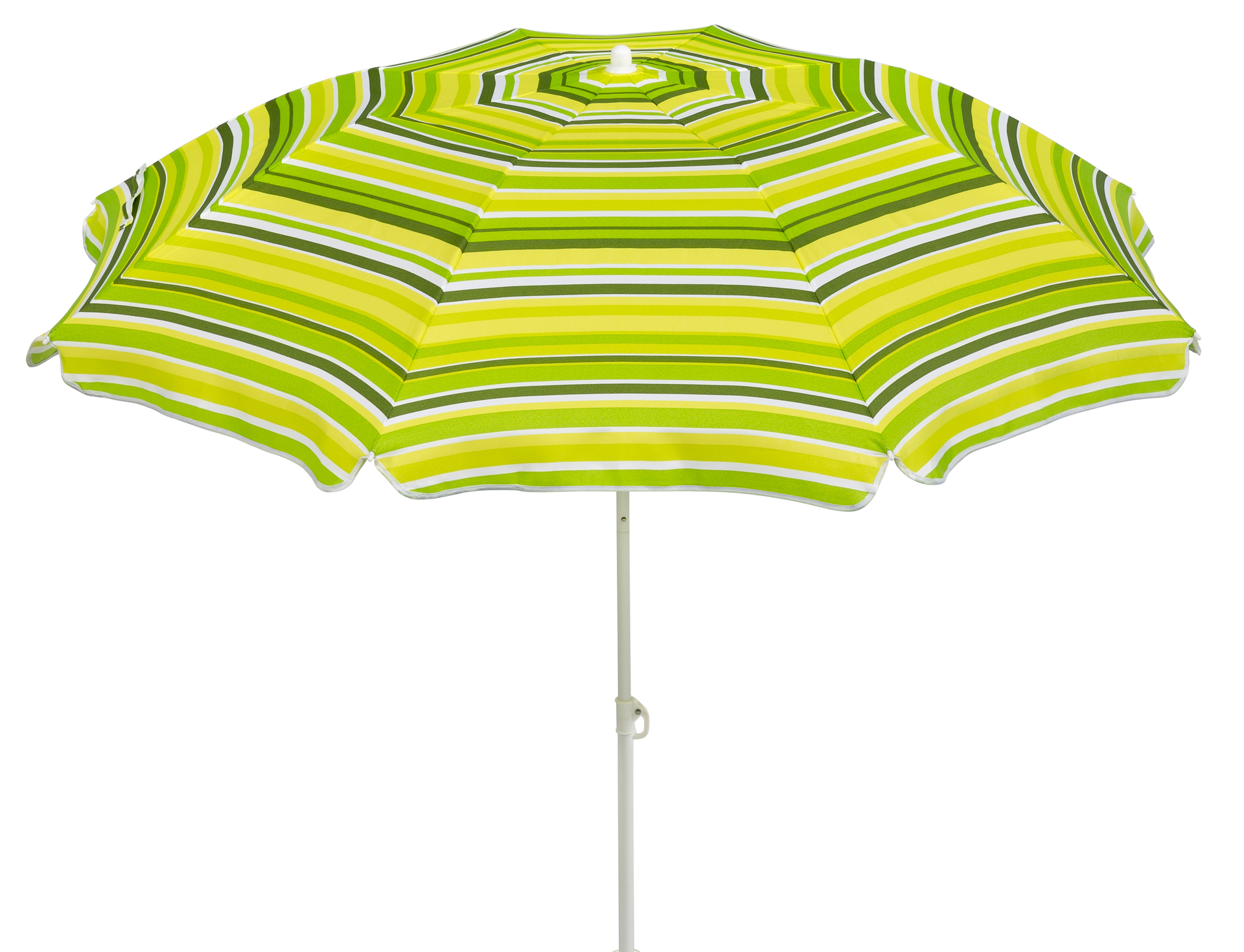 Reise-Sonnenschirm Shorty Ø 180/8cm, Streifendesign