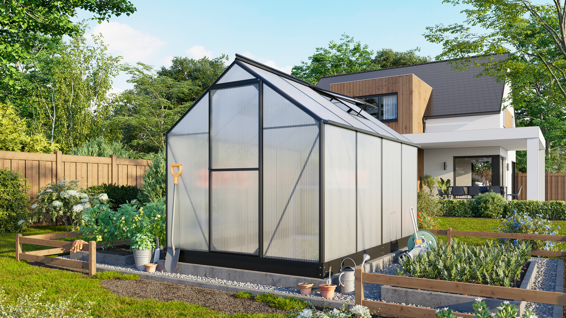 Gewächshaus Eos 6000 bei leitermann.de günstig kaufen Gewächshaus Eos 6000