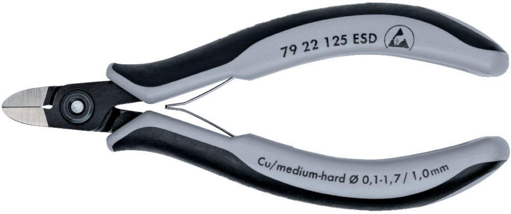 Präzisions-Seitenschneider 125mm Nr.7922 ESD Knipex 1 Stück
