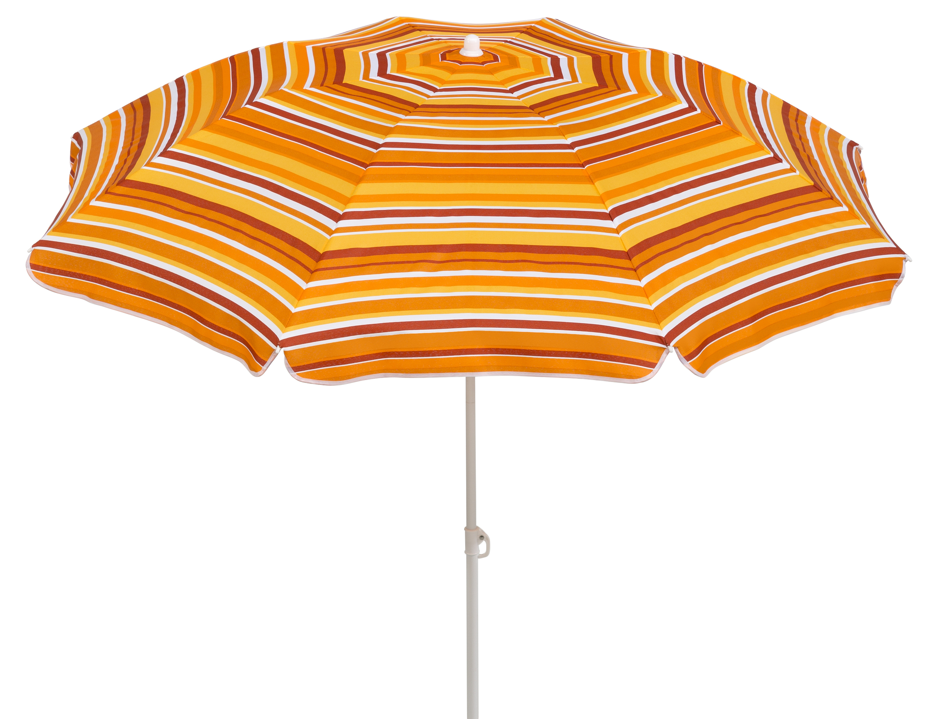 Reise-Sonnenschirm Shorty Ø 180/8cm, Streifendesign