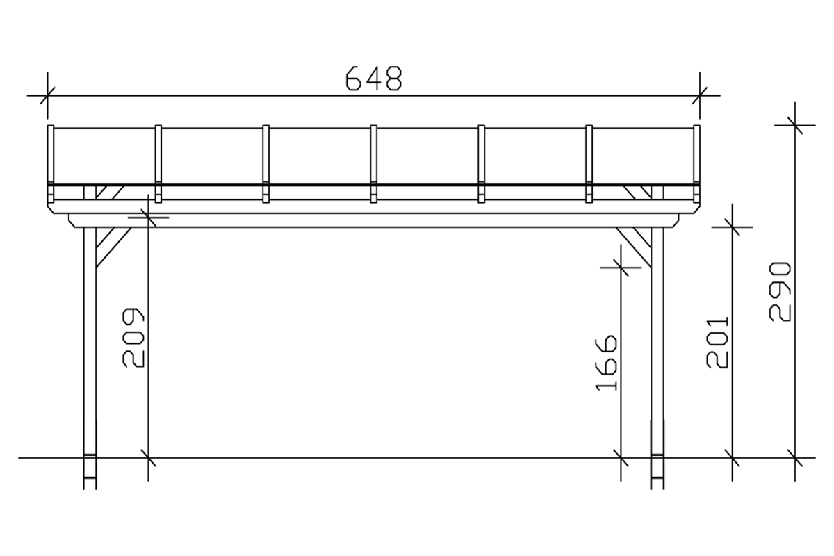 Terrassenüberdachung Sanremo bei leitermann.de günstig kaufen Terrassenüberdachung Sanremo