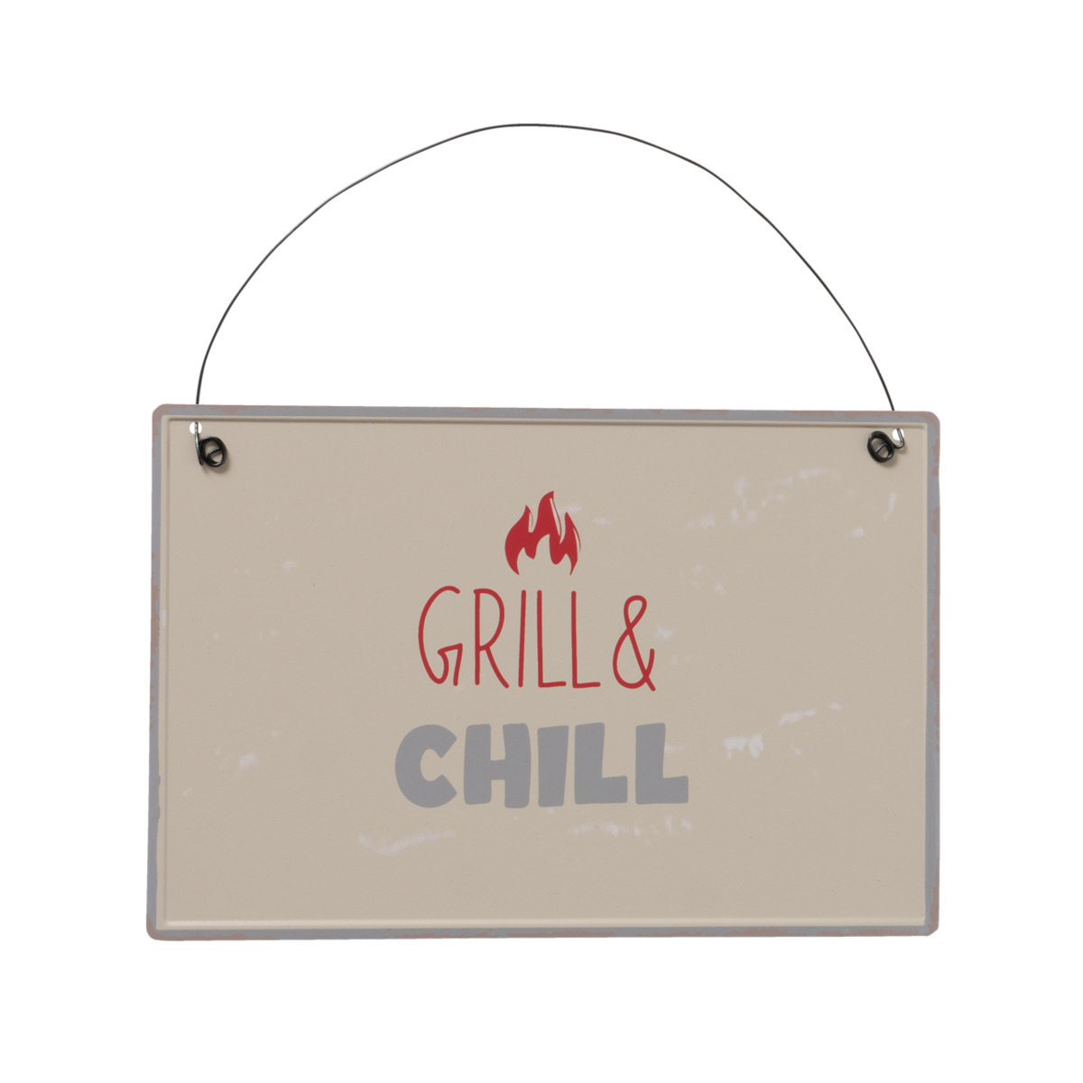 Schild Grillzeit, 3-fach sortiert